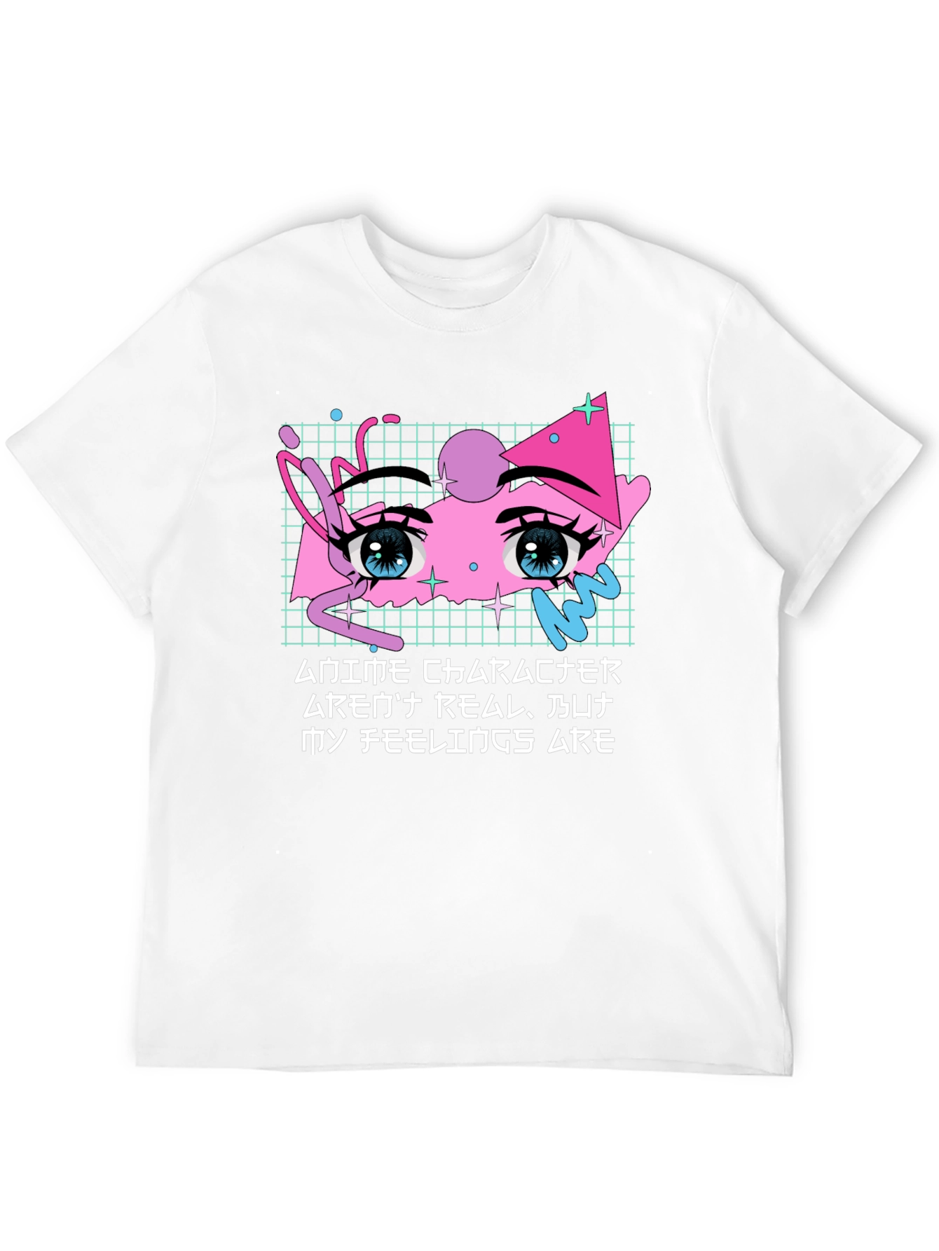 Anime Character Graphic Print T-Shirt
