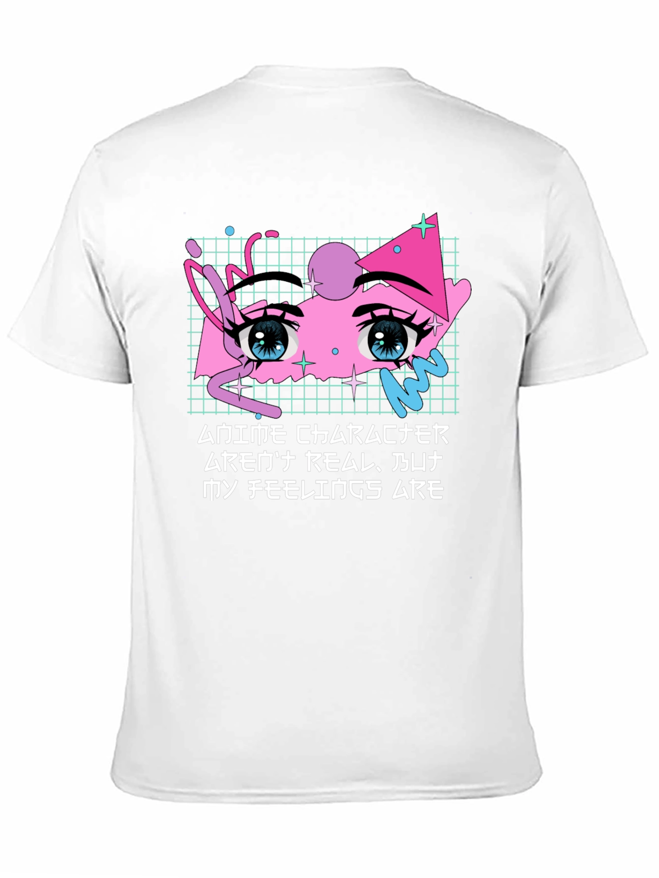 Anime Character Graphic Print T-Shirt