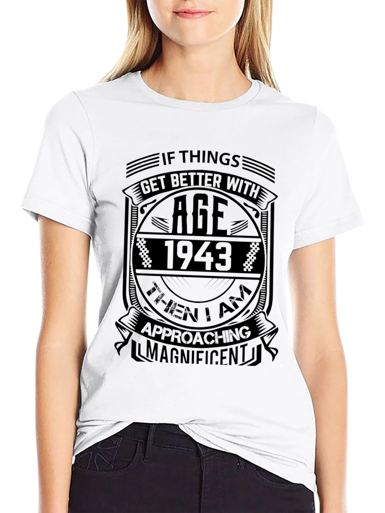 Funny 1943 Birthday T-Shirt - Get Better With Age