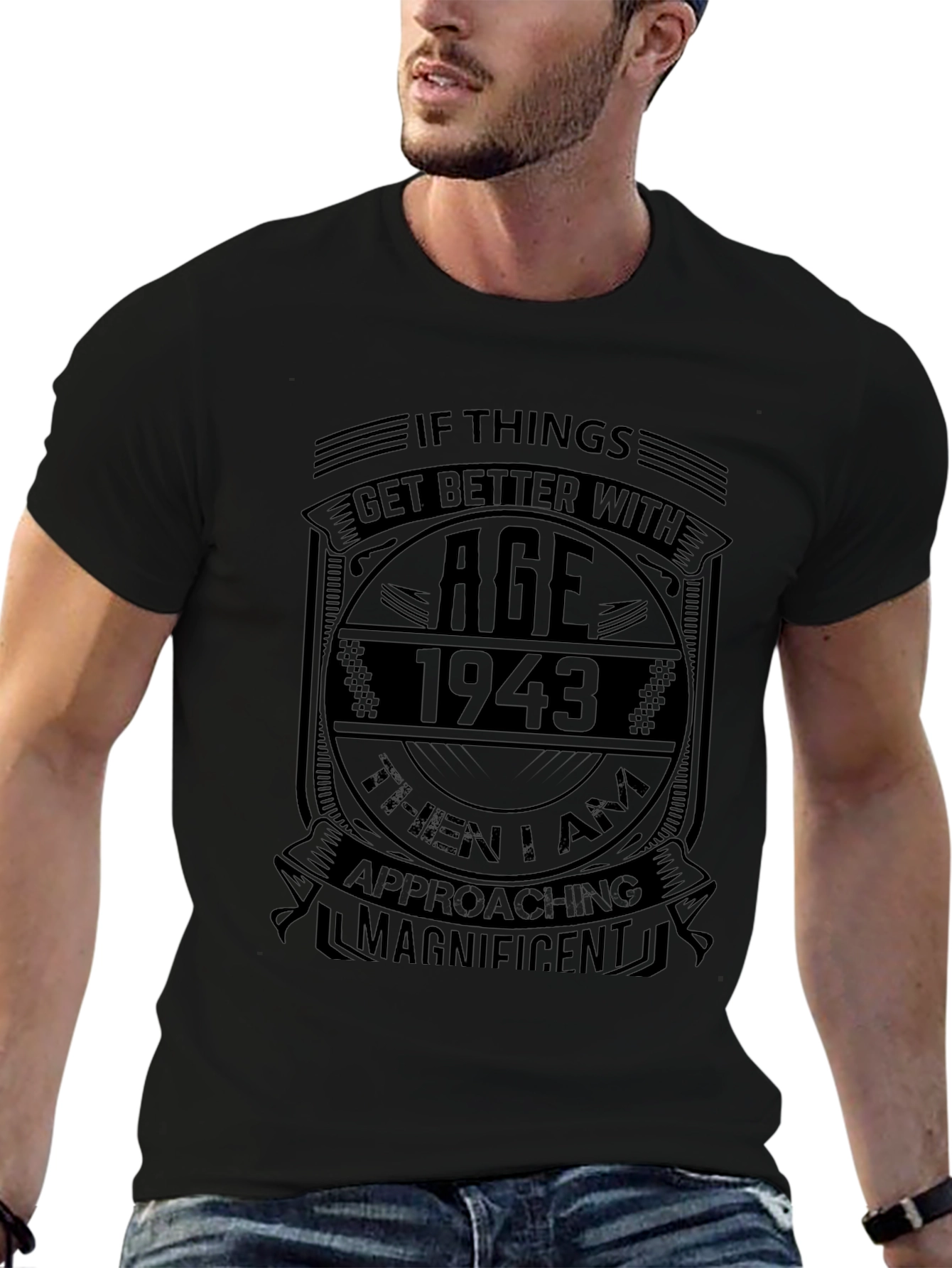 Funny 1943 Birthday T-Shirt - Get Better With Age