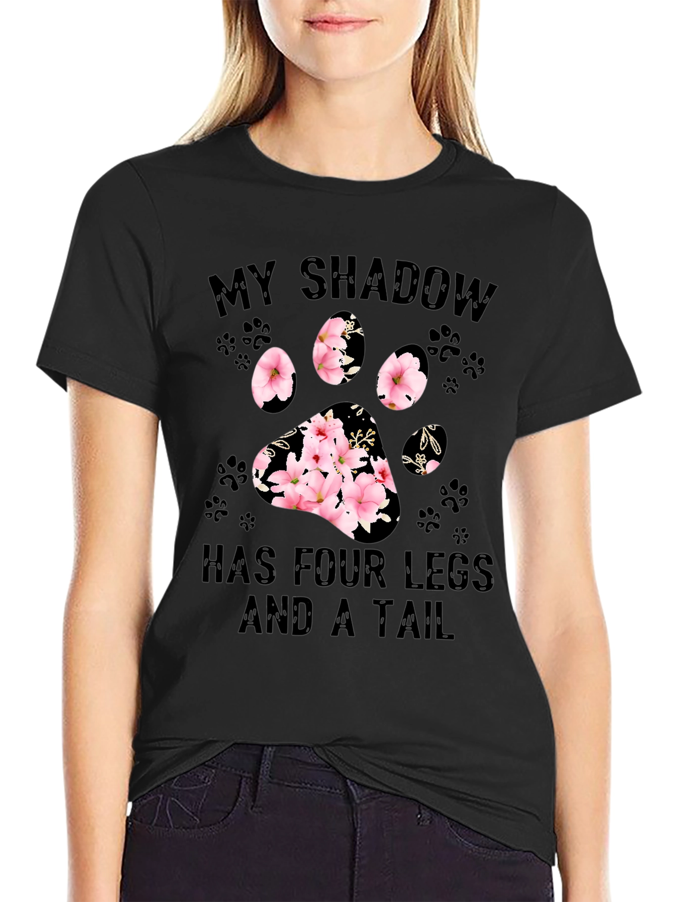 My Shadow Has Four Legs T-Shirt