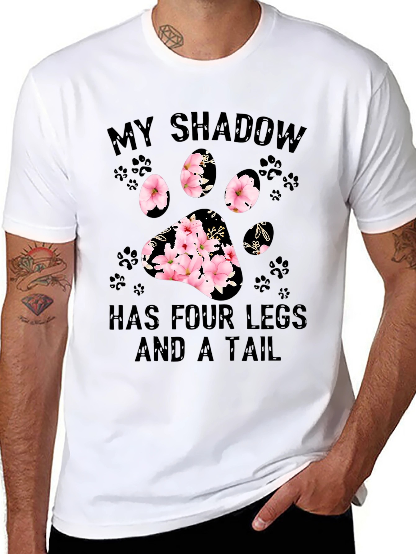 My Shadow Has Four Legs T-Shirt