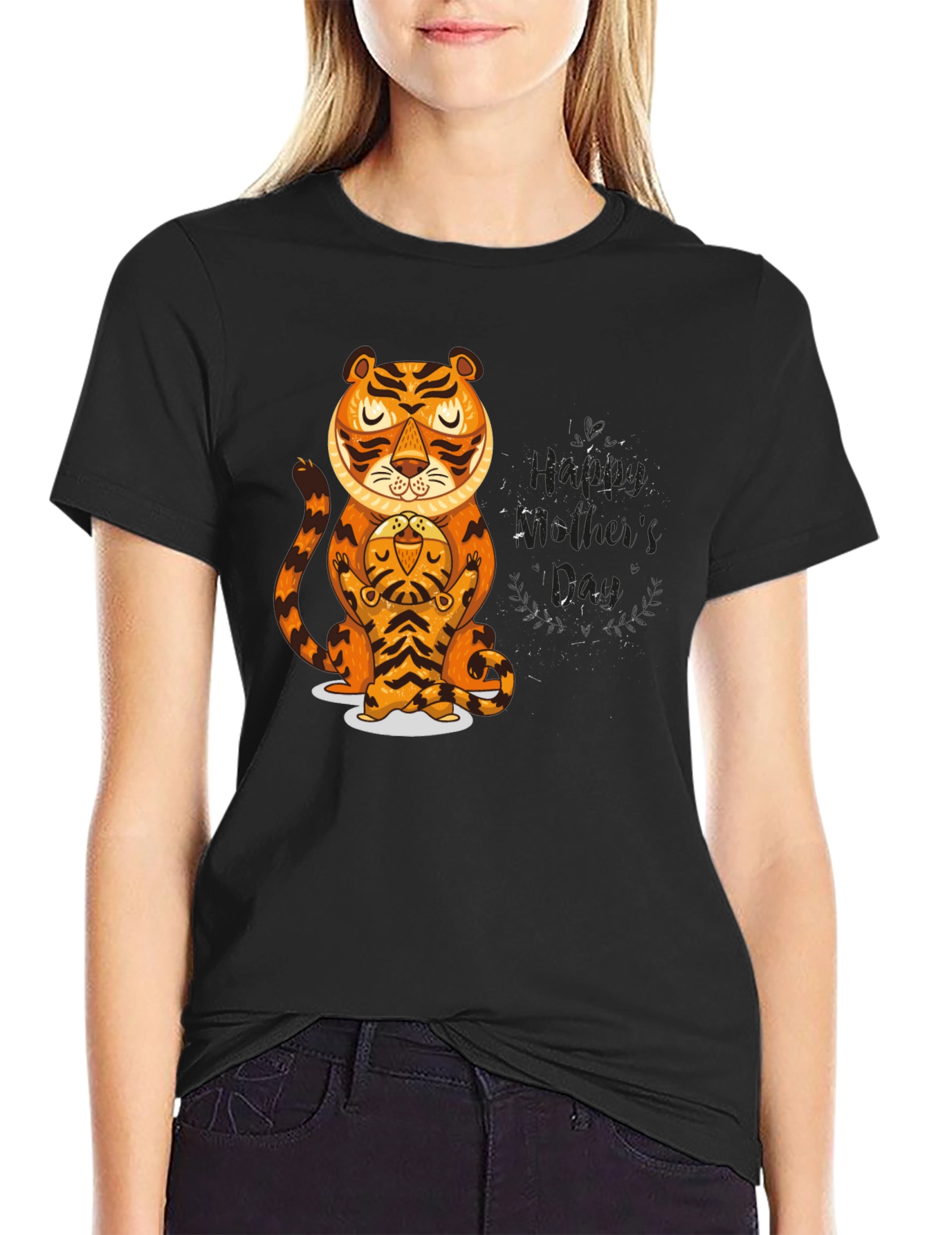 Tiger Dad & Cub Graphic Tee