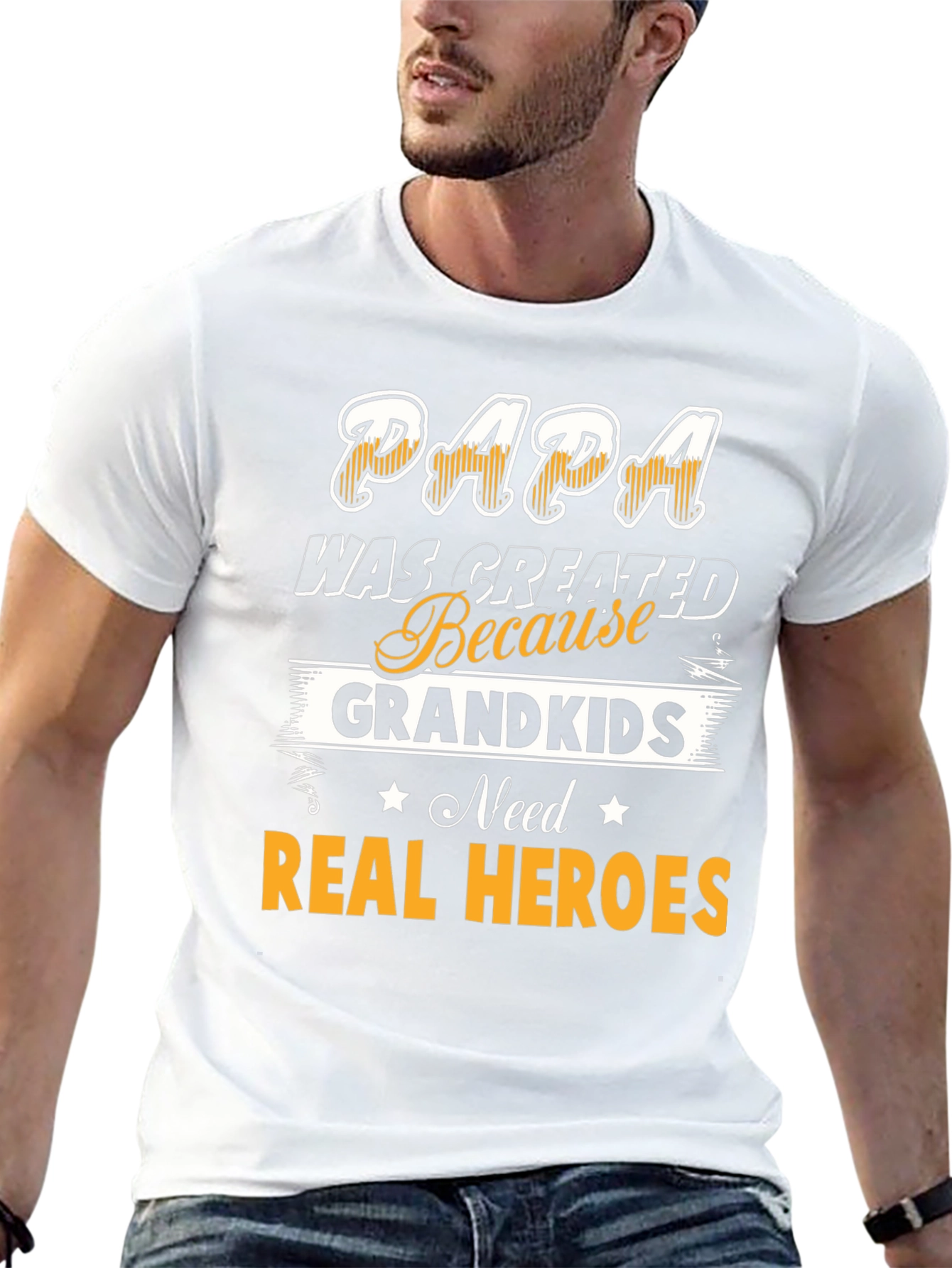 Papa Real Heroes T-Shirt