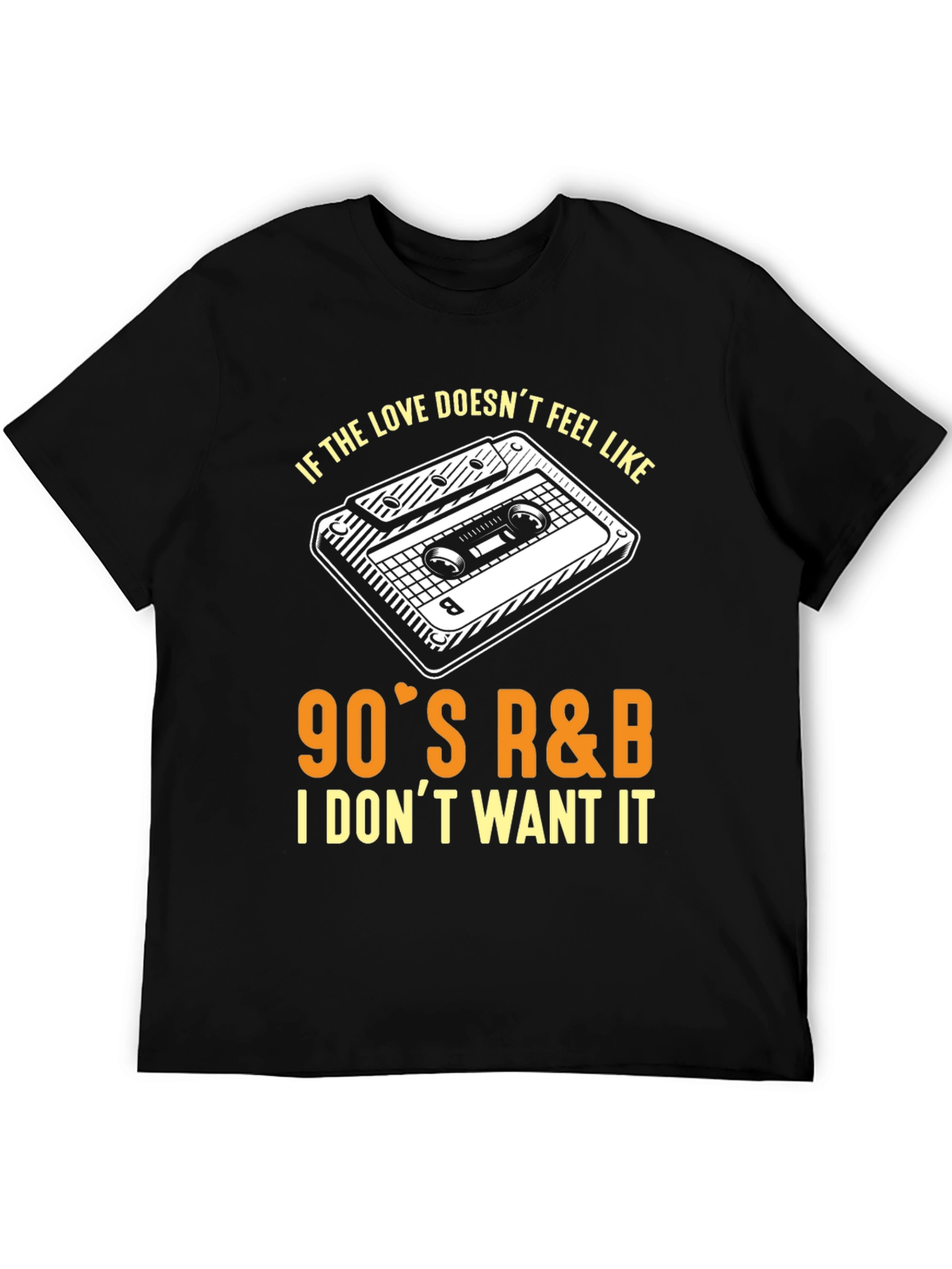 90s R&B Cassette Tape Graphic T-Shirt
