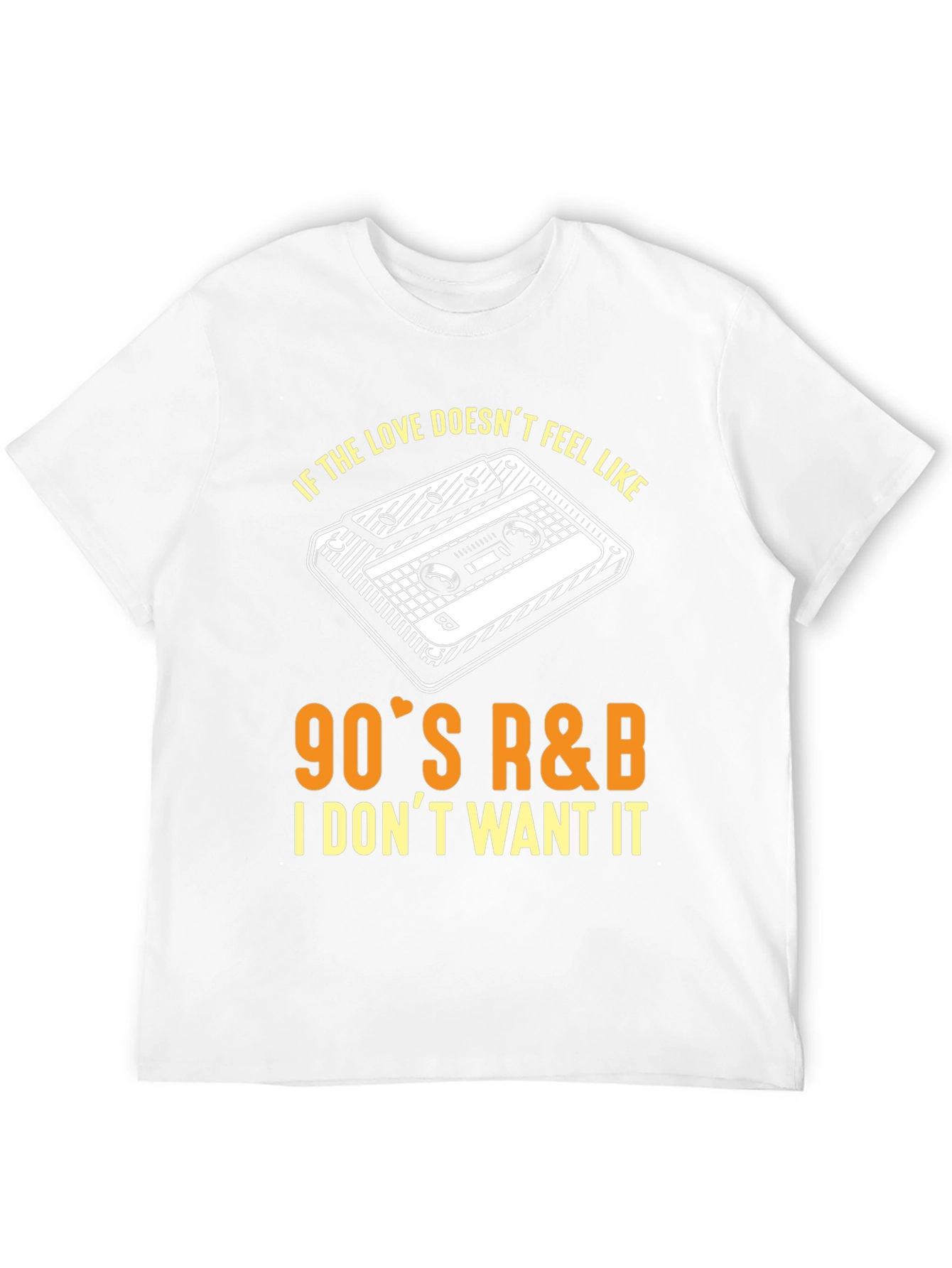 90s R&B Cassette Tape Graphic T-Shirt