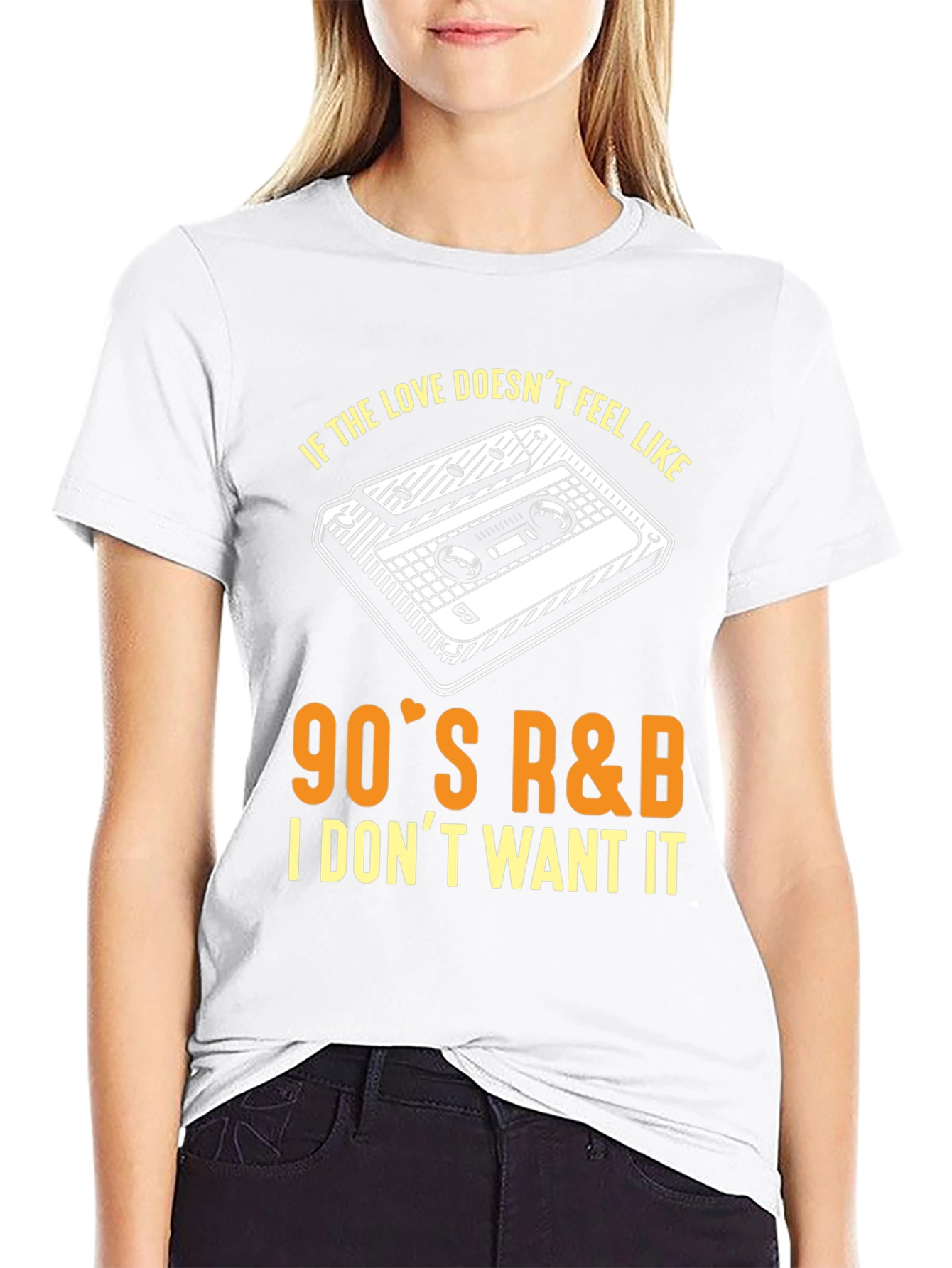 90s R&B Cassette Tape Graphic T-Shirt