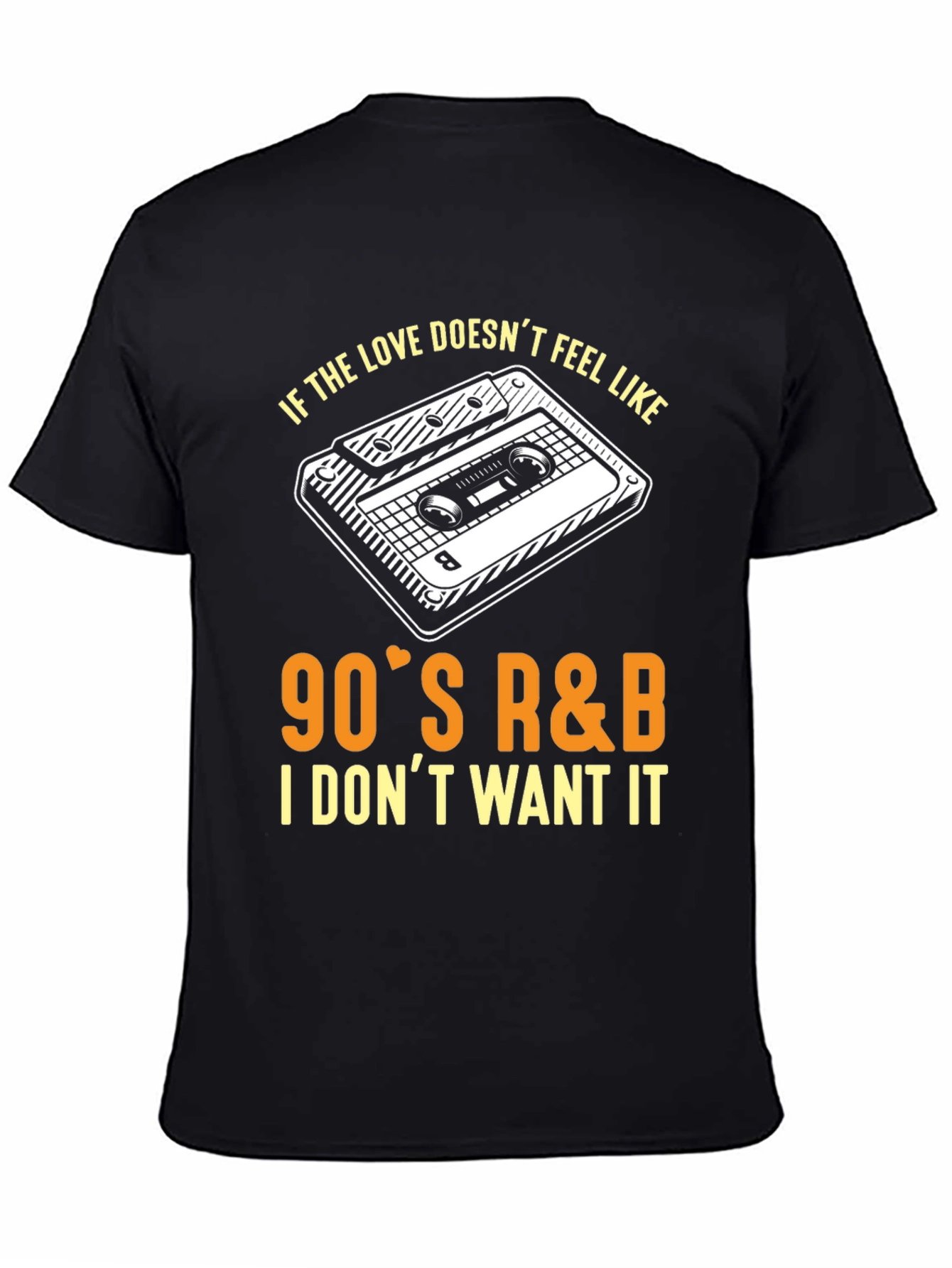 90s R&B Cassette Tape Graphic T-Shirt