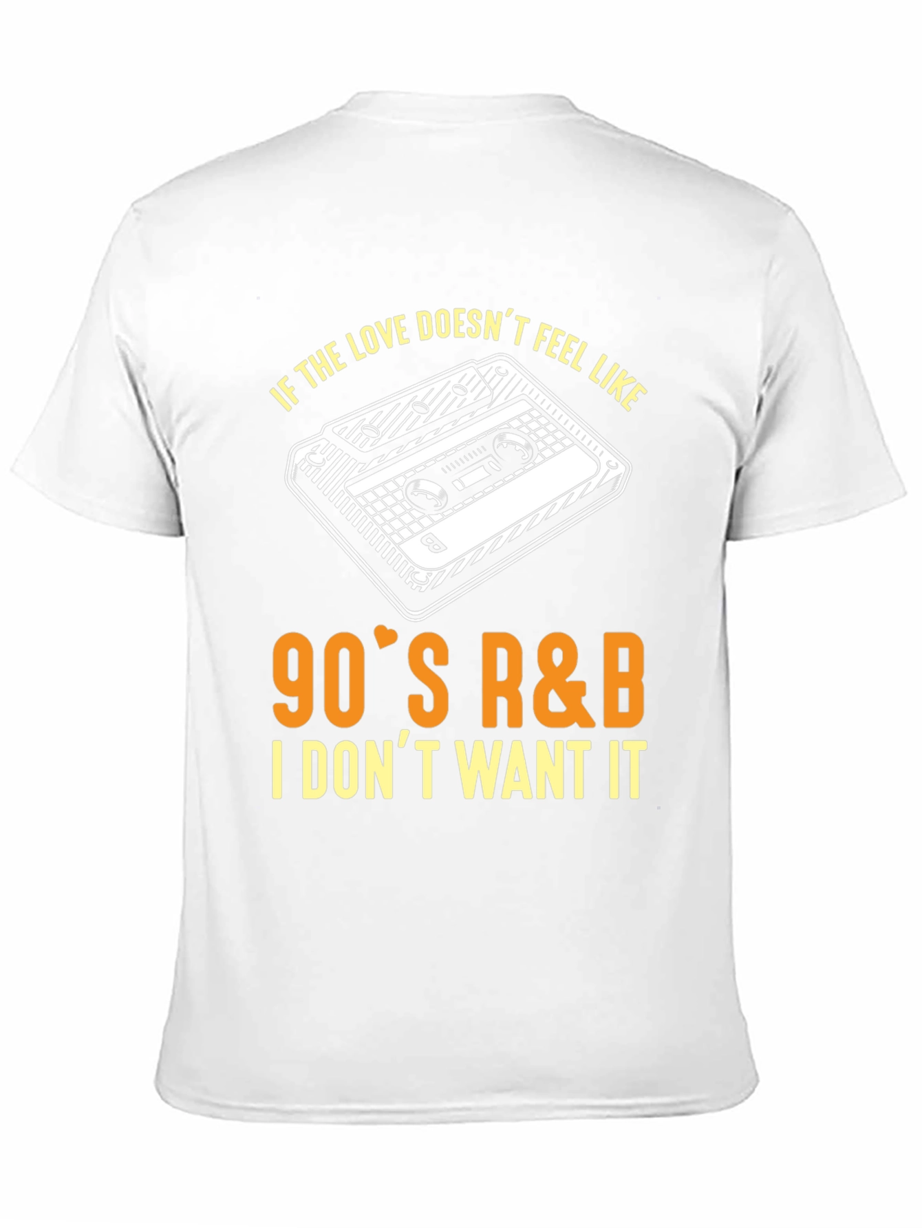 90s R&B Cassette Tape Graphic T-Shirt