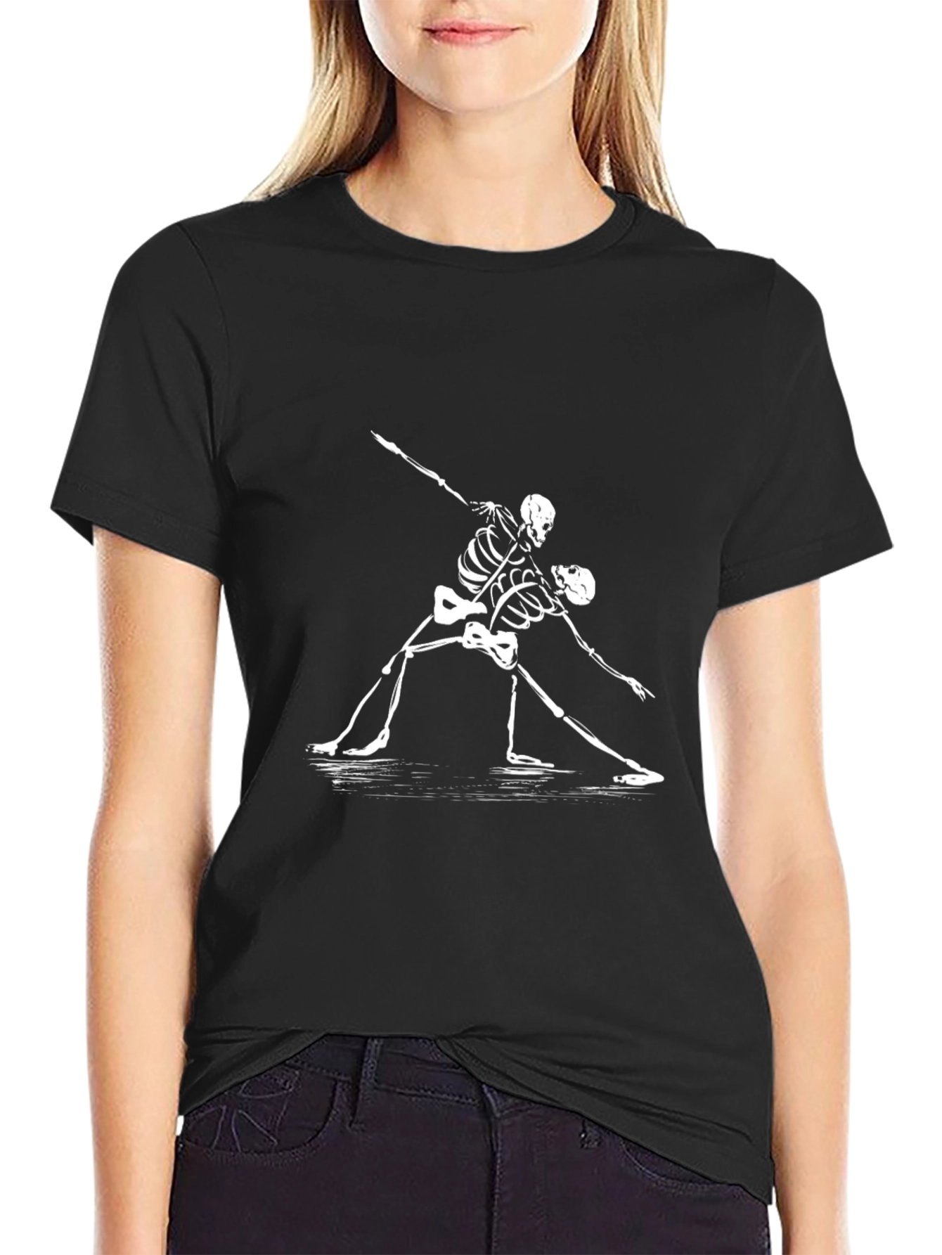 Skeleton Tango T-Shirt - Black