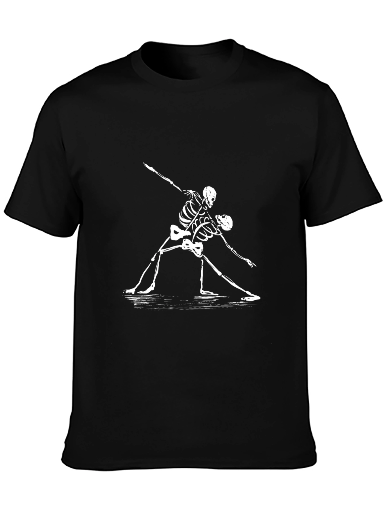 Skeleton Tango T-Shirt - Black
