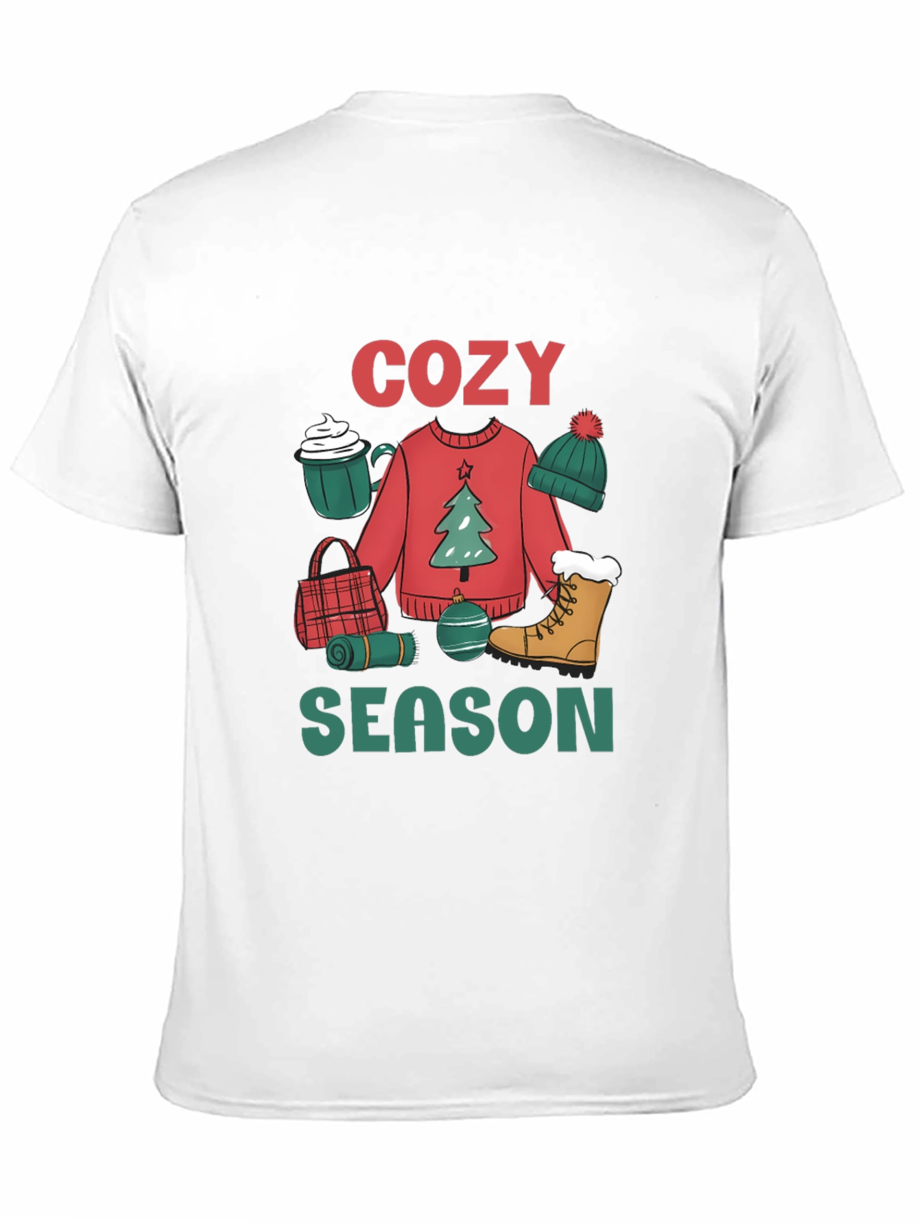 Cozy Season Holiday Graphic T-Shirt