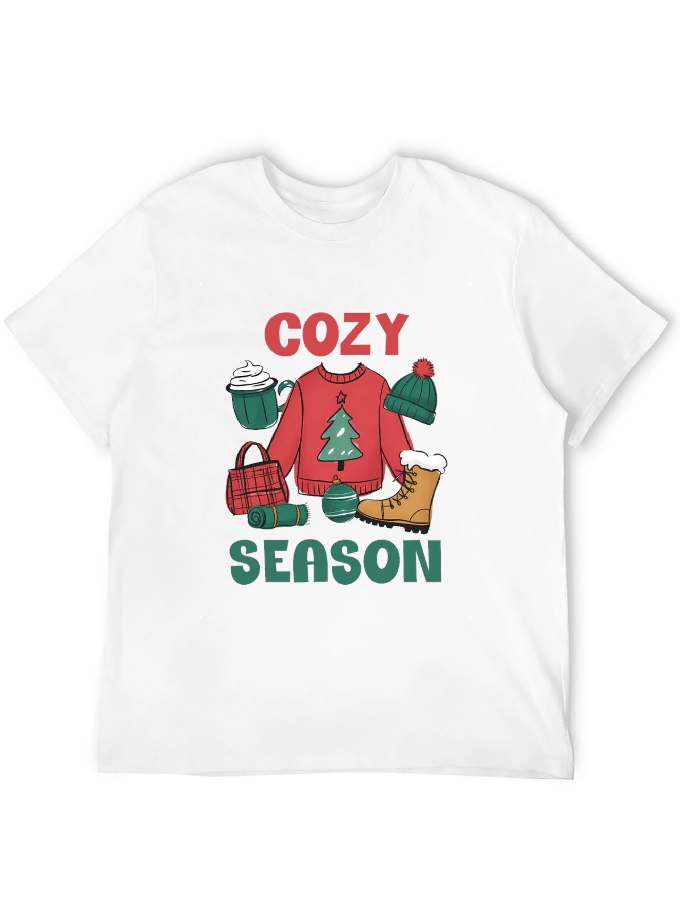 Cozy Season Holiday Graphic T-Shirt