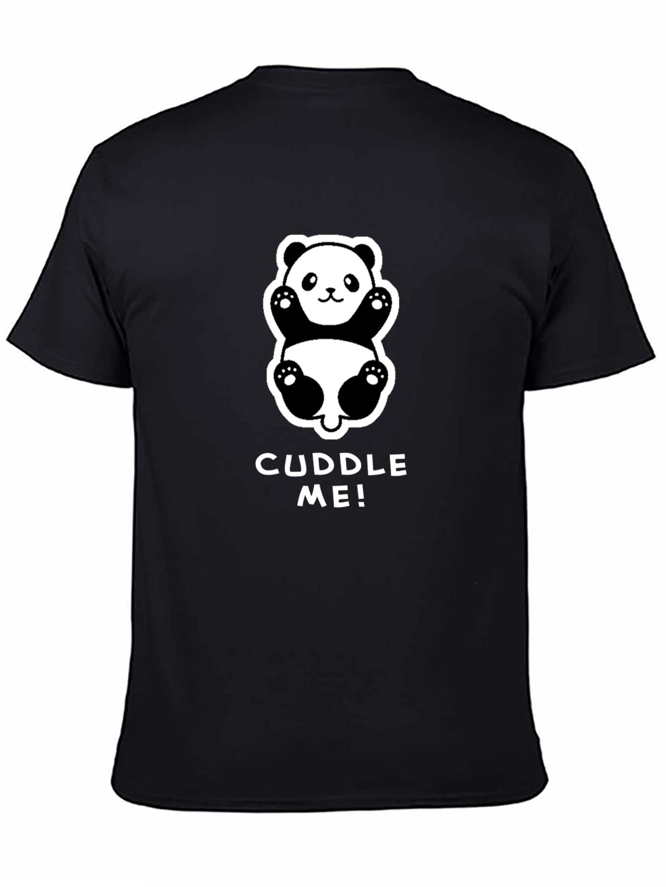 Cuddle Me! Panda Graphic Tee - Soft & Cute