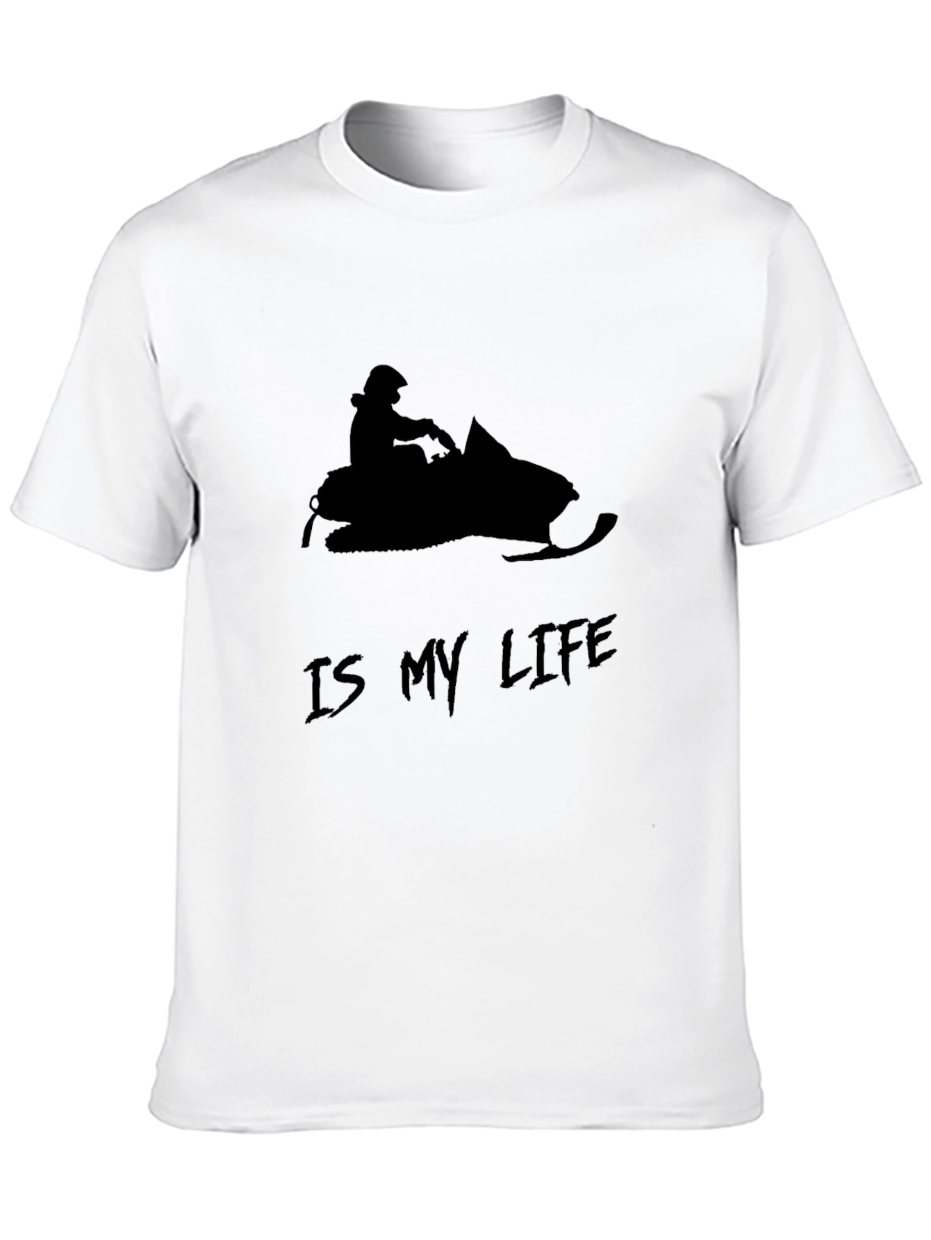 Snowmobile Is My Life Graphic T-Shirt
