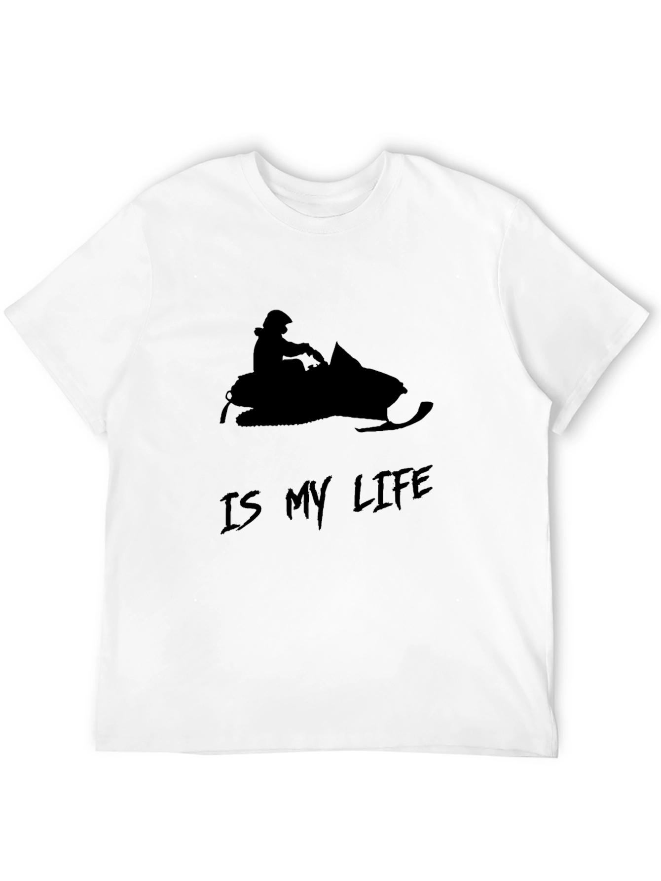 Snowmobile Is My Life Graphic T-Shirt