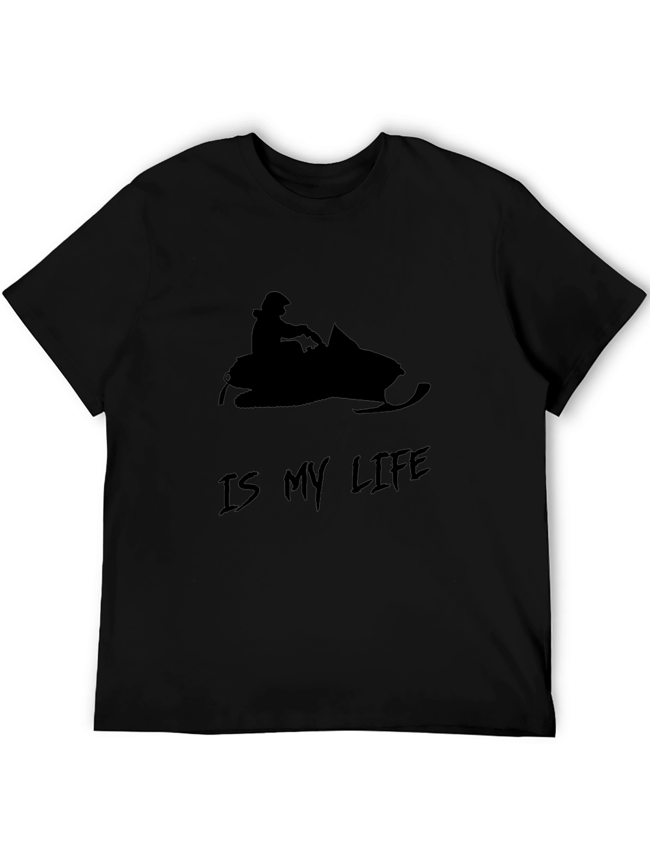 Snowmobile Is My Life Graphic T-Shirt
