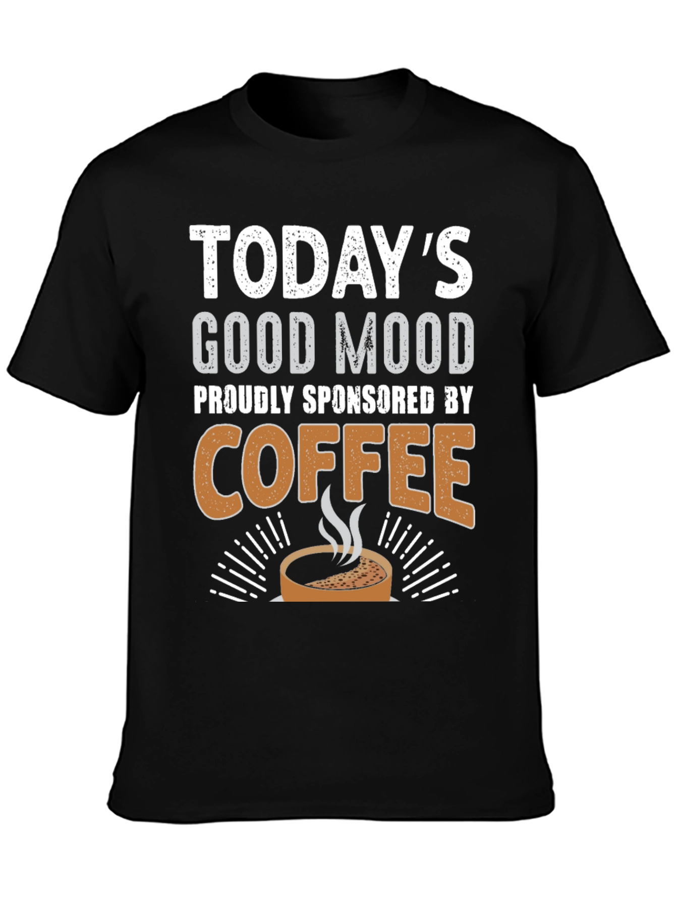 Coffee Sponsored Good Mood Tee