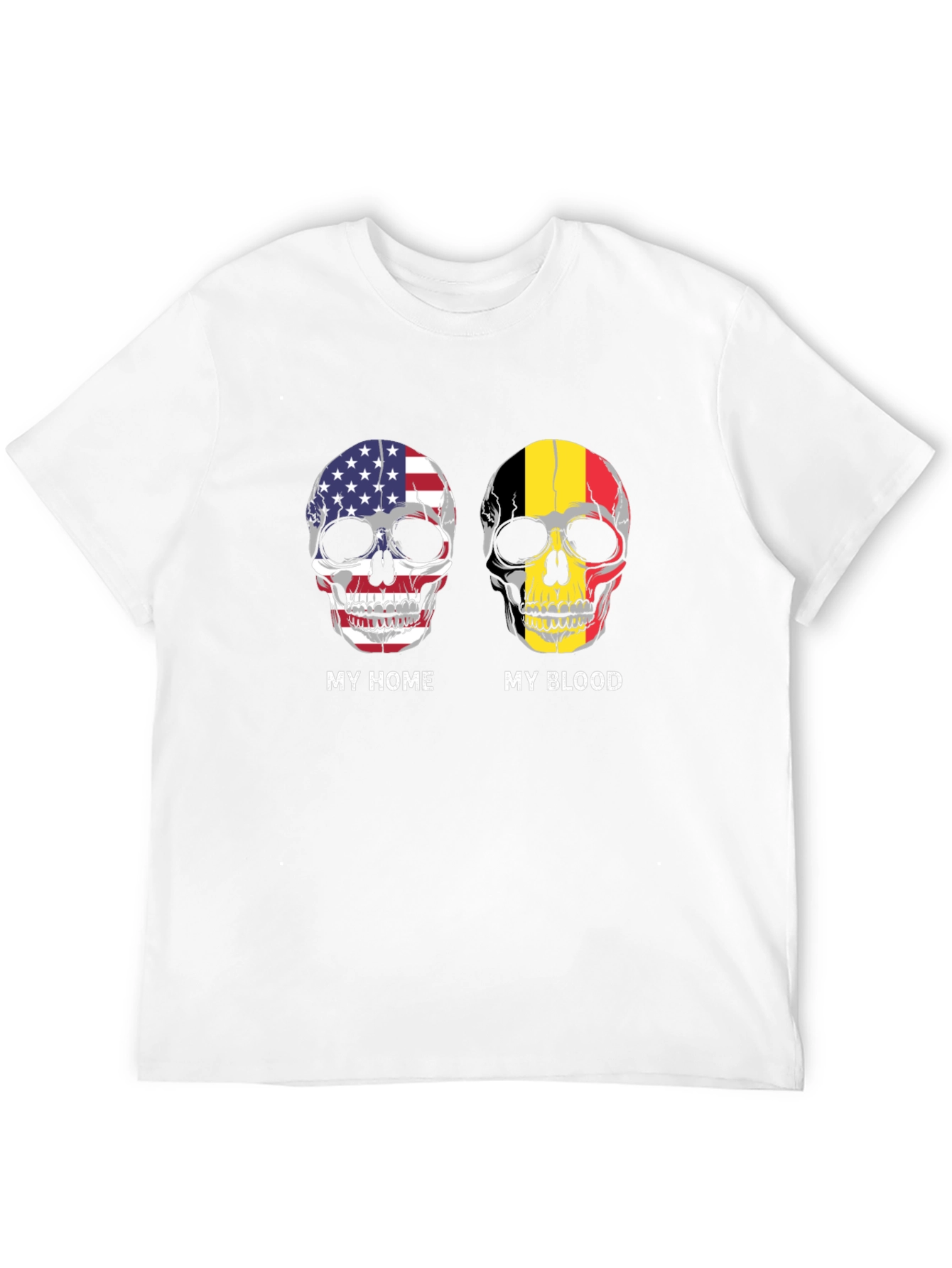 My Home My Blood Skull T-Shirt