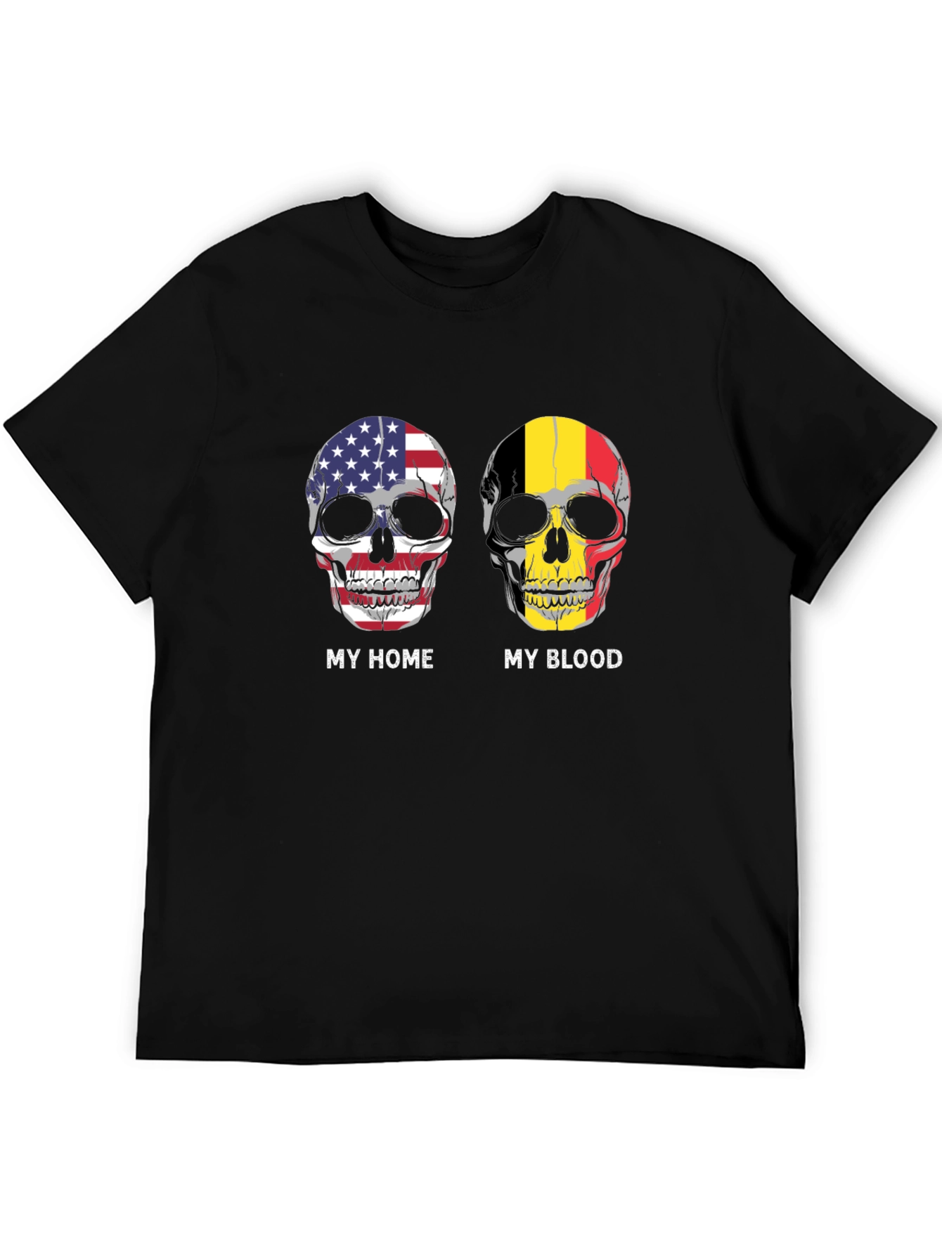 My Home My Blood Skull T-Shirt