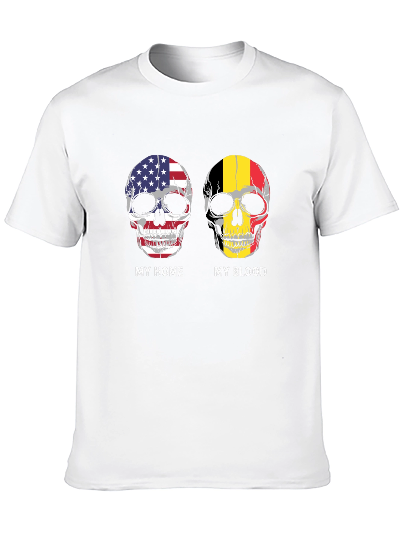 My Home My Blood Skull T-Shirt