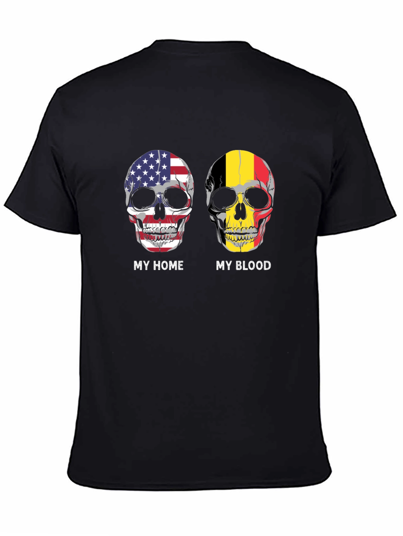 My Home My Blood Skull T-Shirt