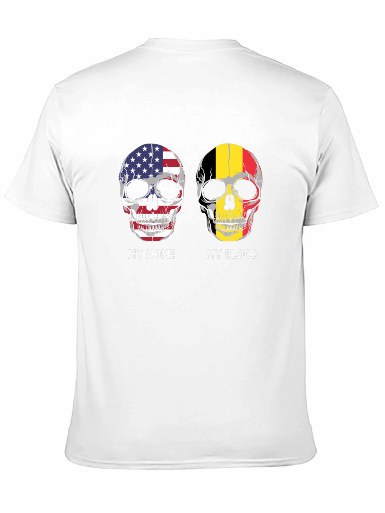 My Home My Blood Skull T-Shirt