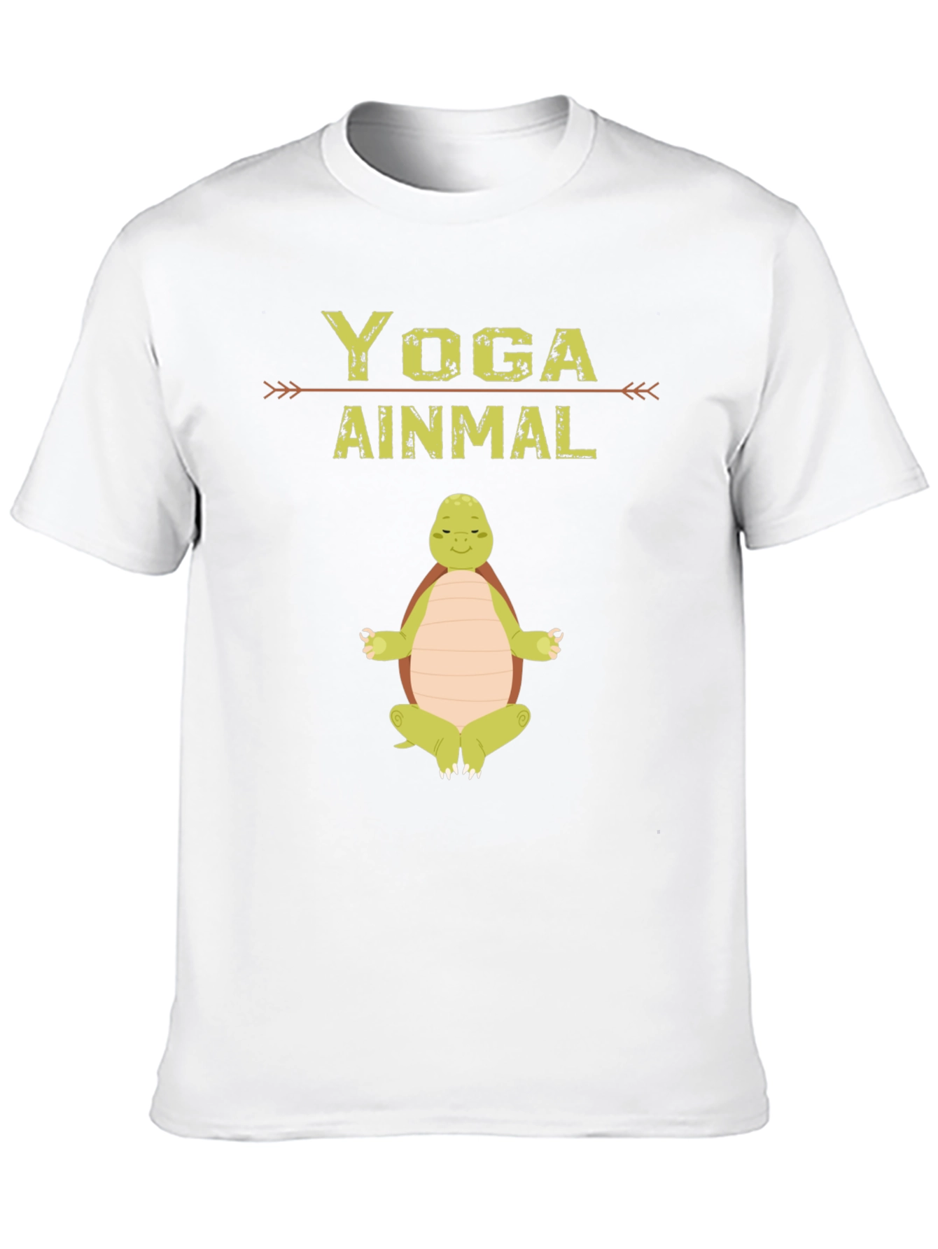 Yoga Ainmal Turtle T-Shirt - Meditating Animal Tee