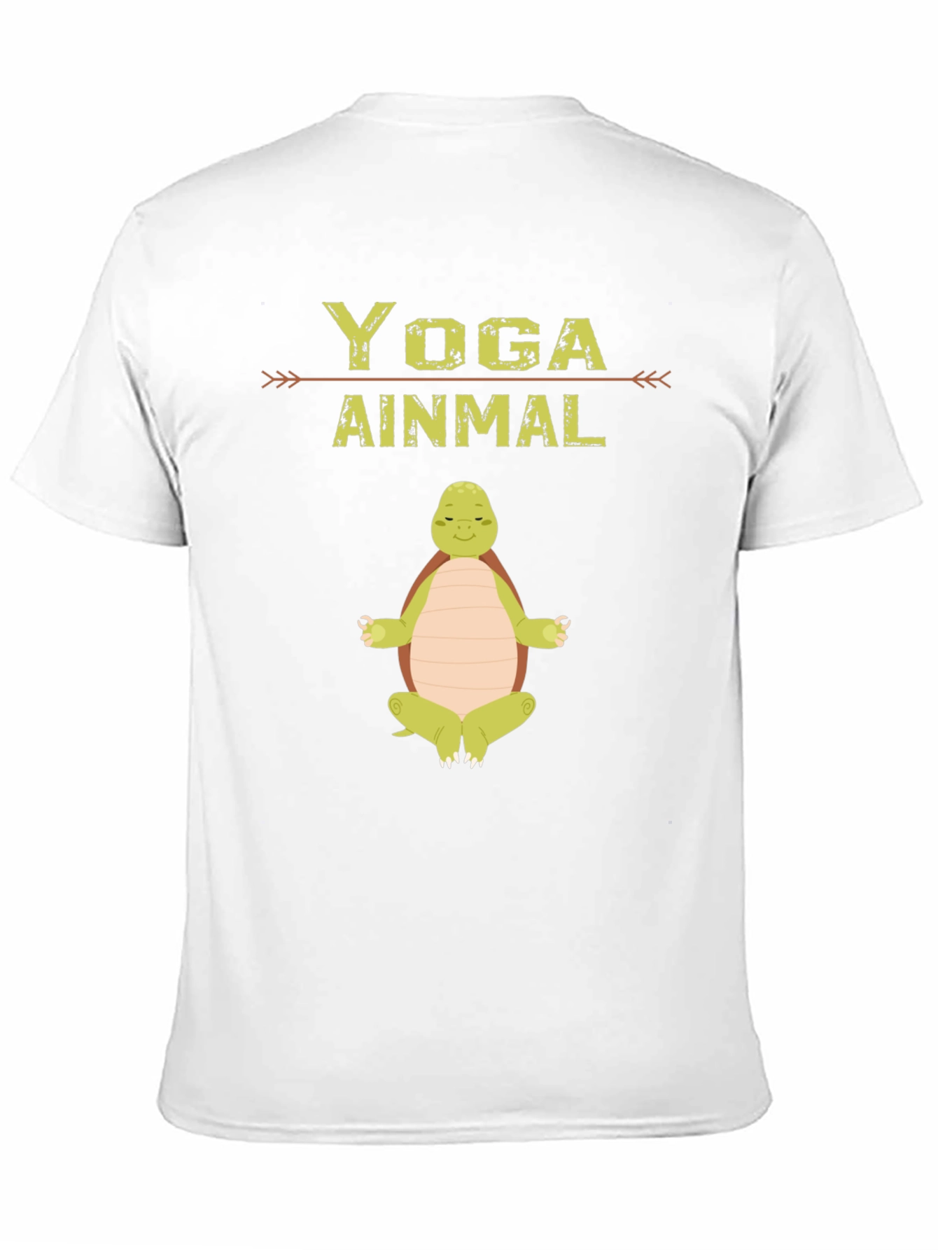Yoga Ainmal Turtle T-Shirt - Meditating Animal Tee