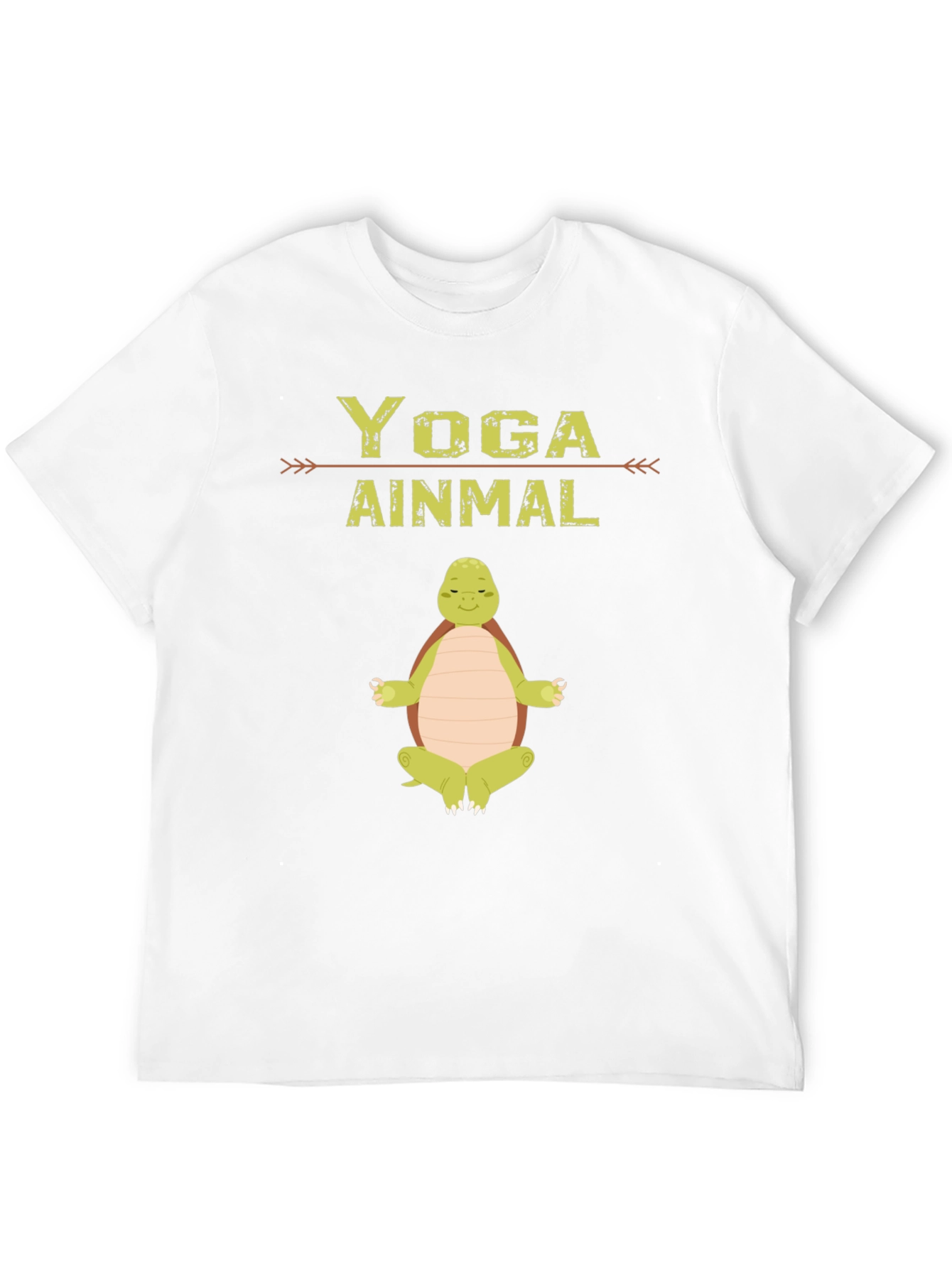 Yoga Ainmal Turtle T-Shirt - Meditating Animal Tee