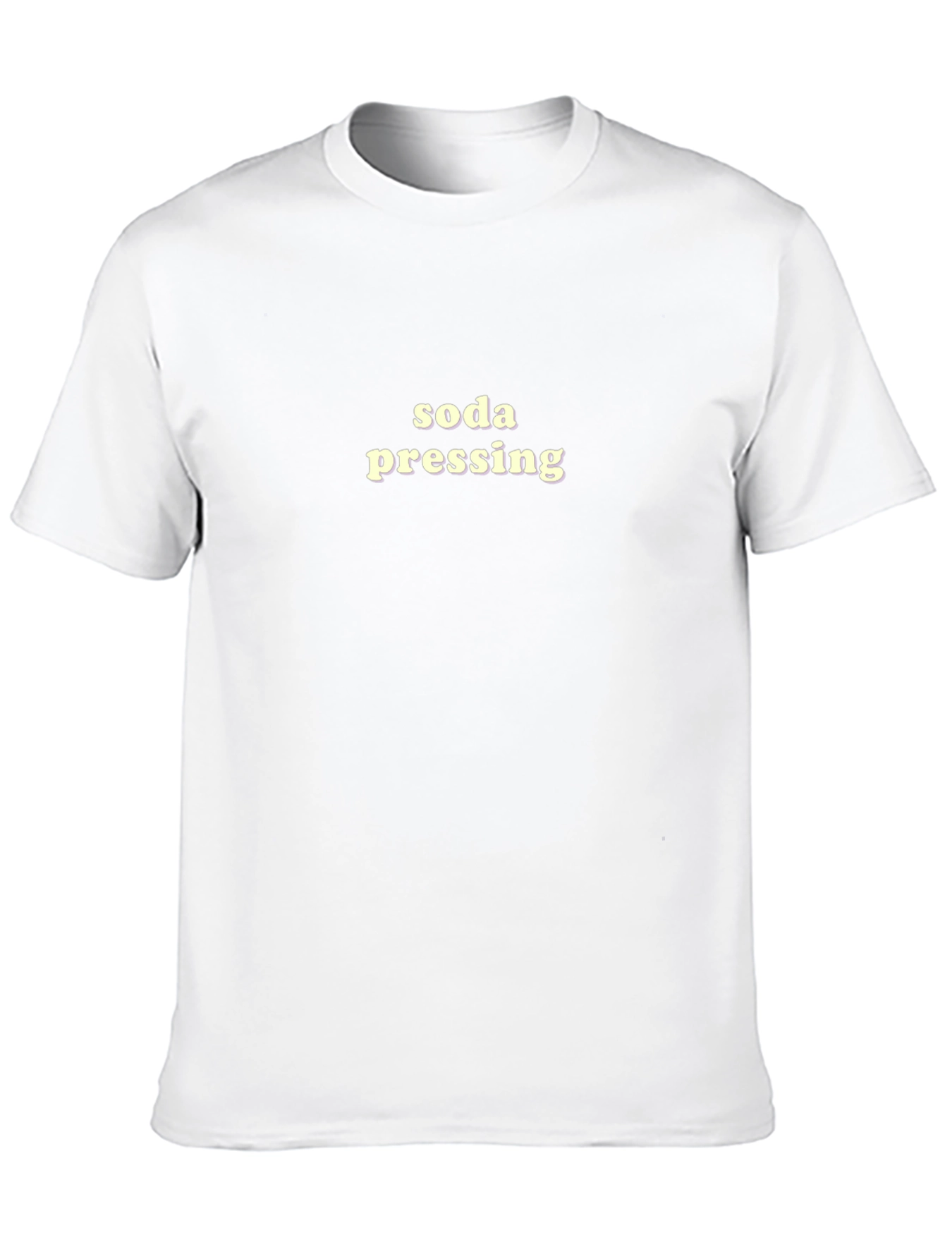 Soda Pressing Black Graphic Tee