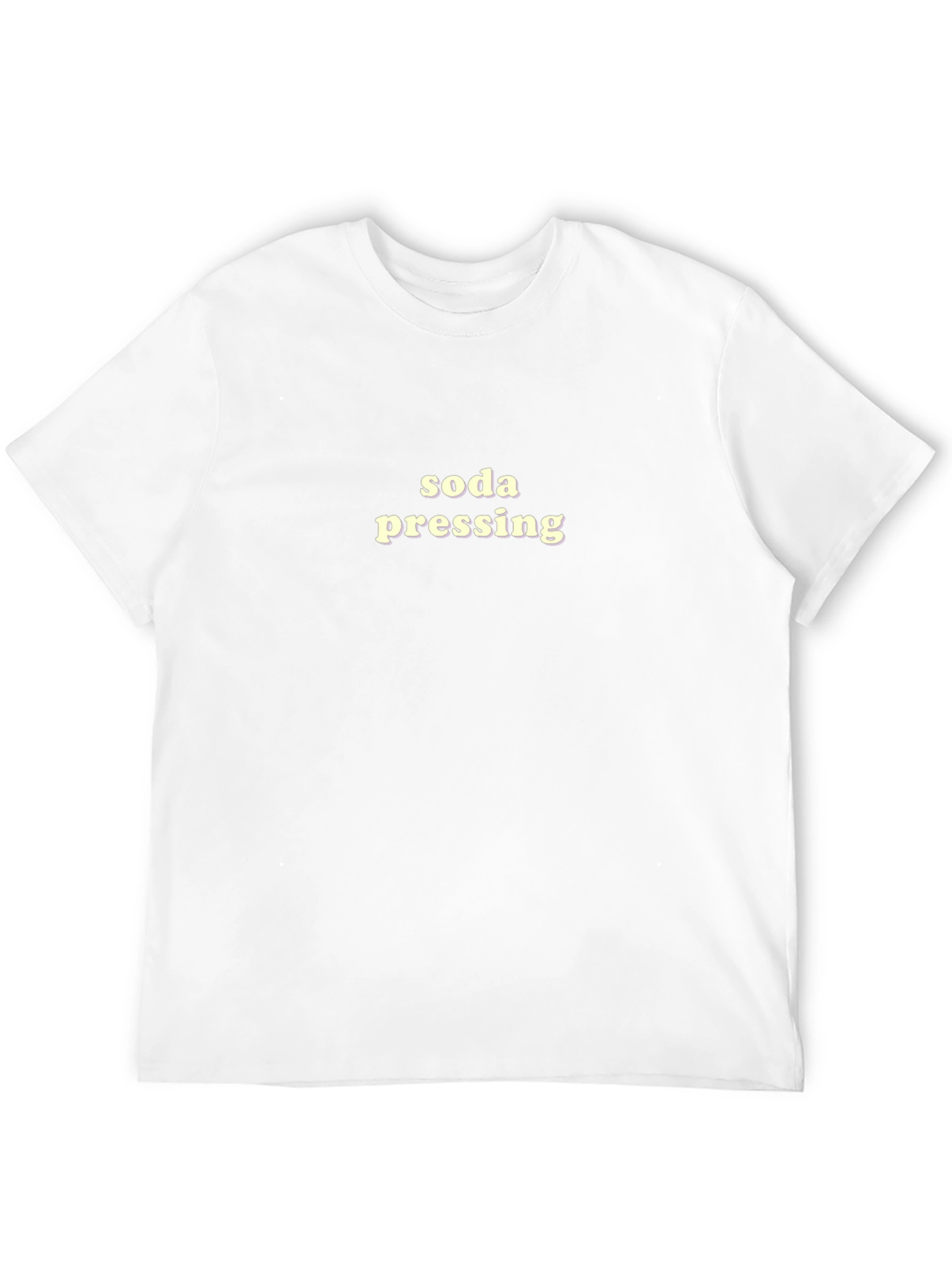 Soda Pressing Black Graphic Tee