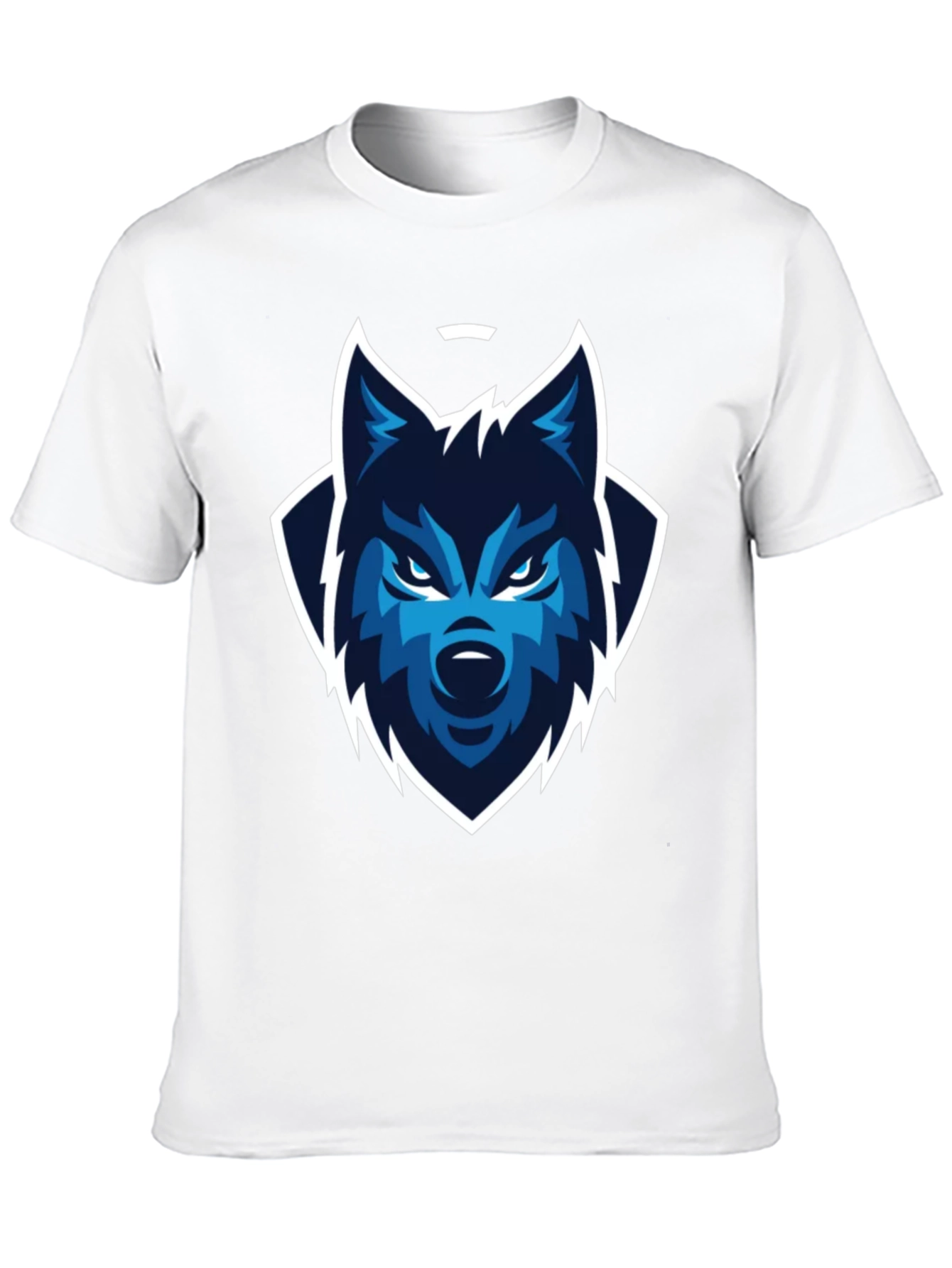 Wolf Graphic Black T-Shirt - Stylish Mens Tee