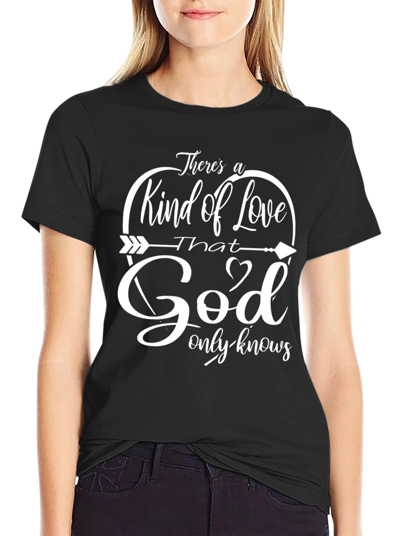 Kind of Love God Knows Black T-Shirt