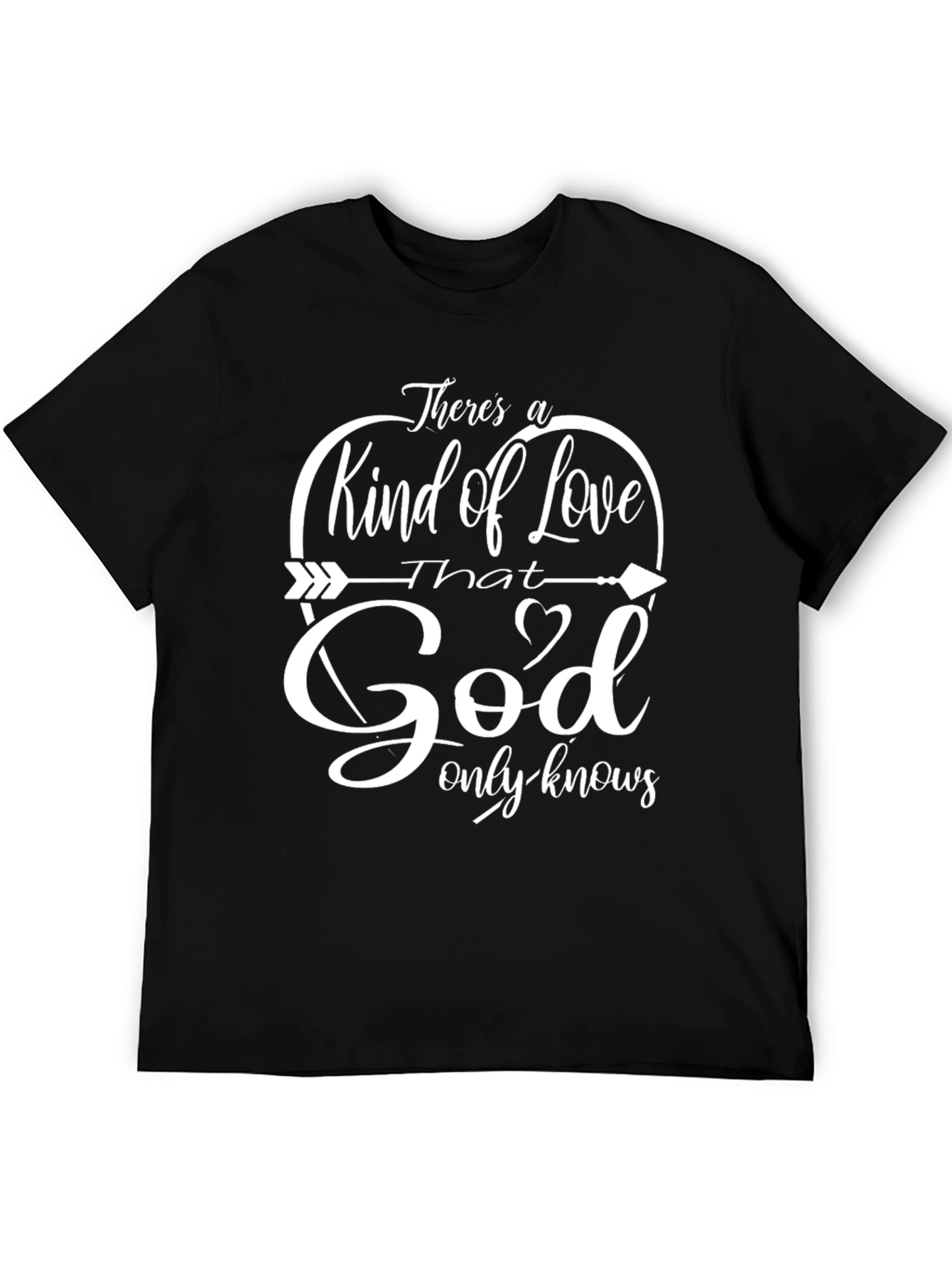 Kind of Love God Knows Black T-Shirt