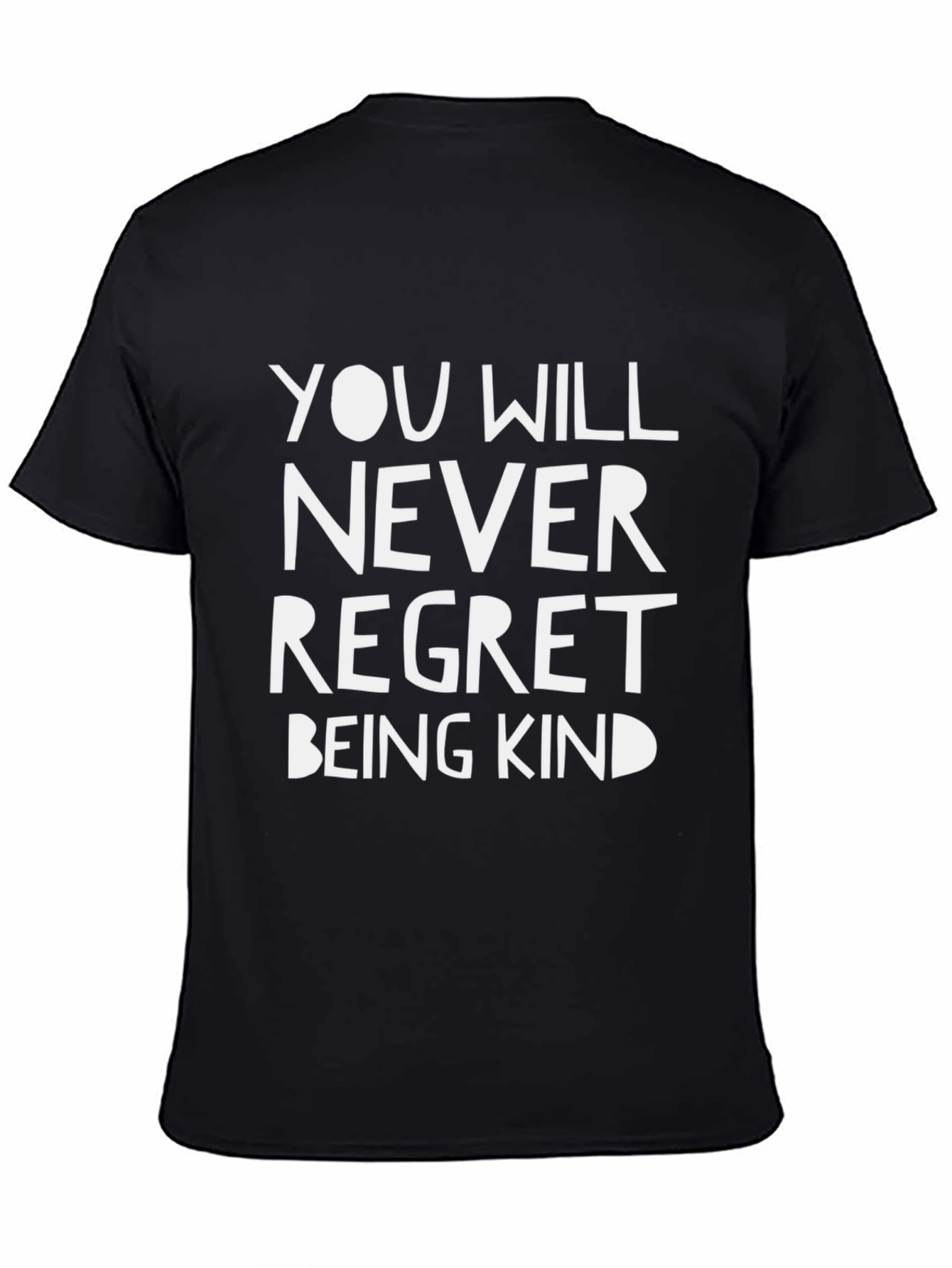 Kindness Graphic Black T-Shirt