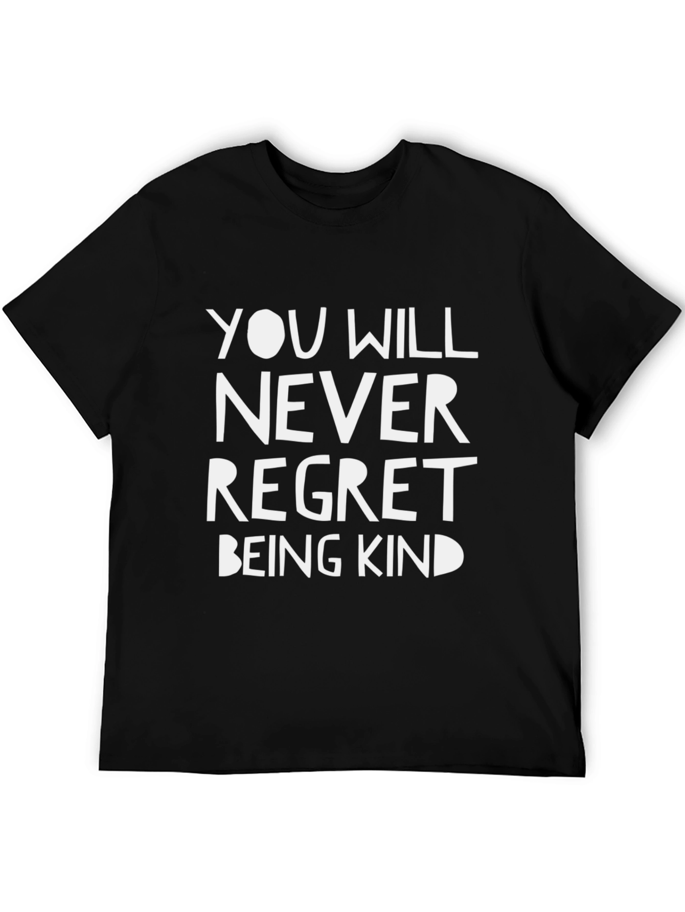 Kindness Graphic Black T-Shirt