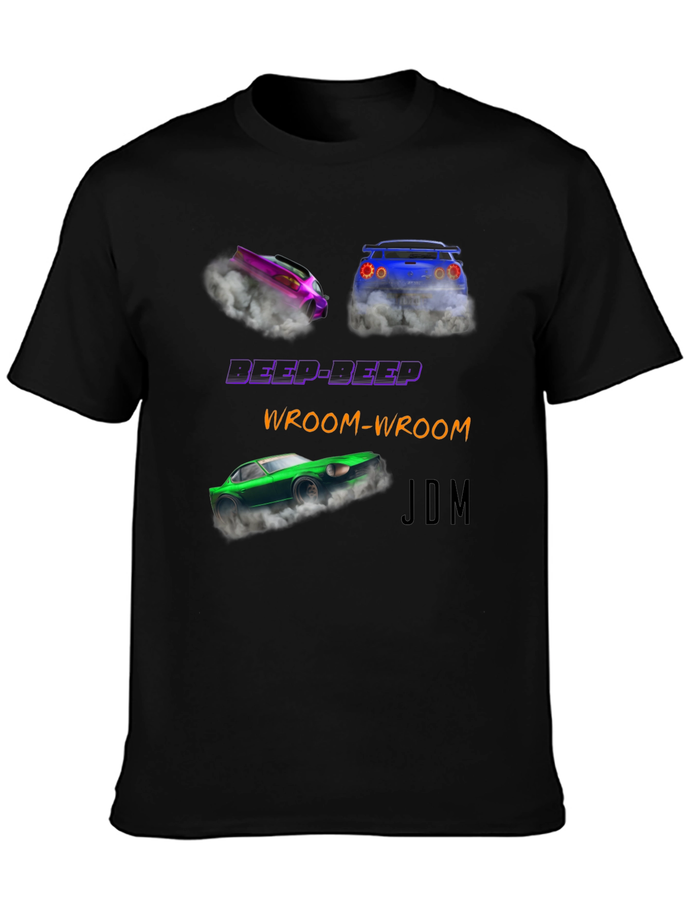 JDM Cars T-Shirt - Beep Beep Wroom Wroom