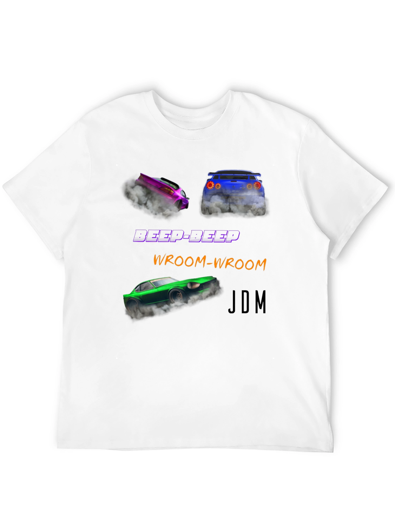 JDM Cars T-Shirt - Beep Beep Wroom Wroom