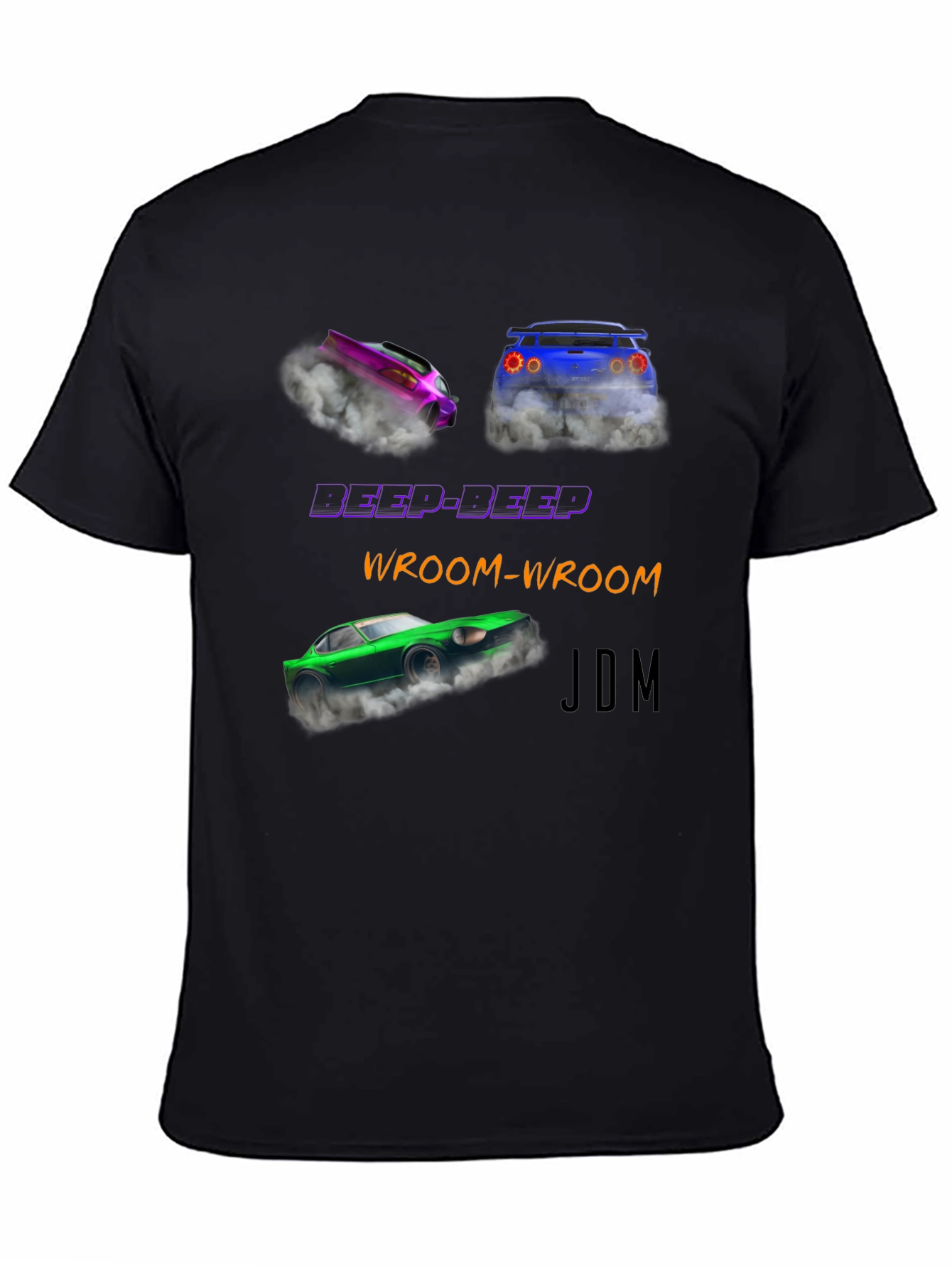 JDM Cars T-Shirt - Beep Beep Wroom Wroom