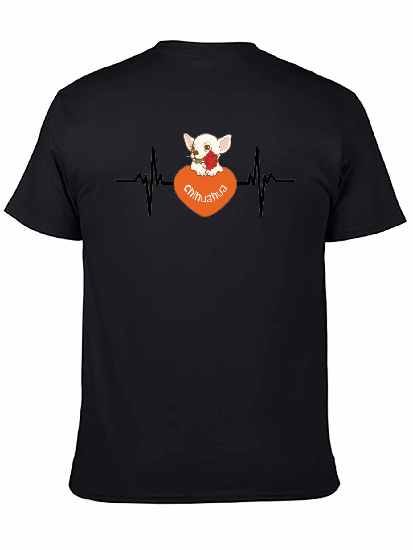 Chihuahua Heartbeat T-Shirt - Dog Lover Tee