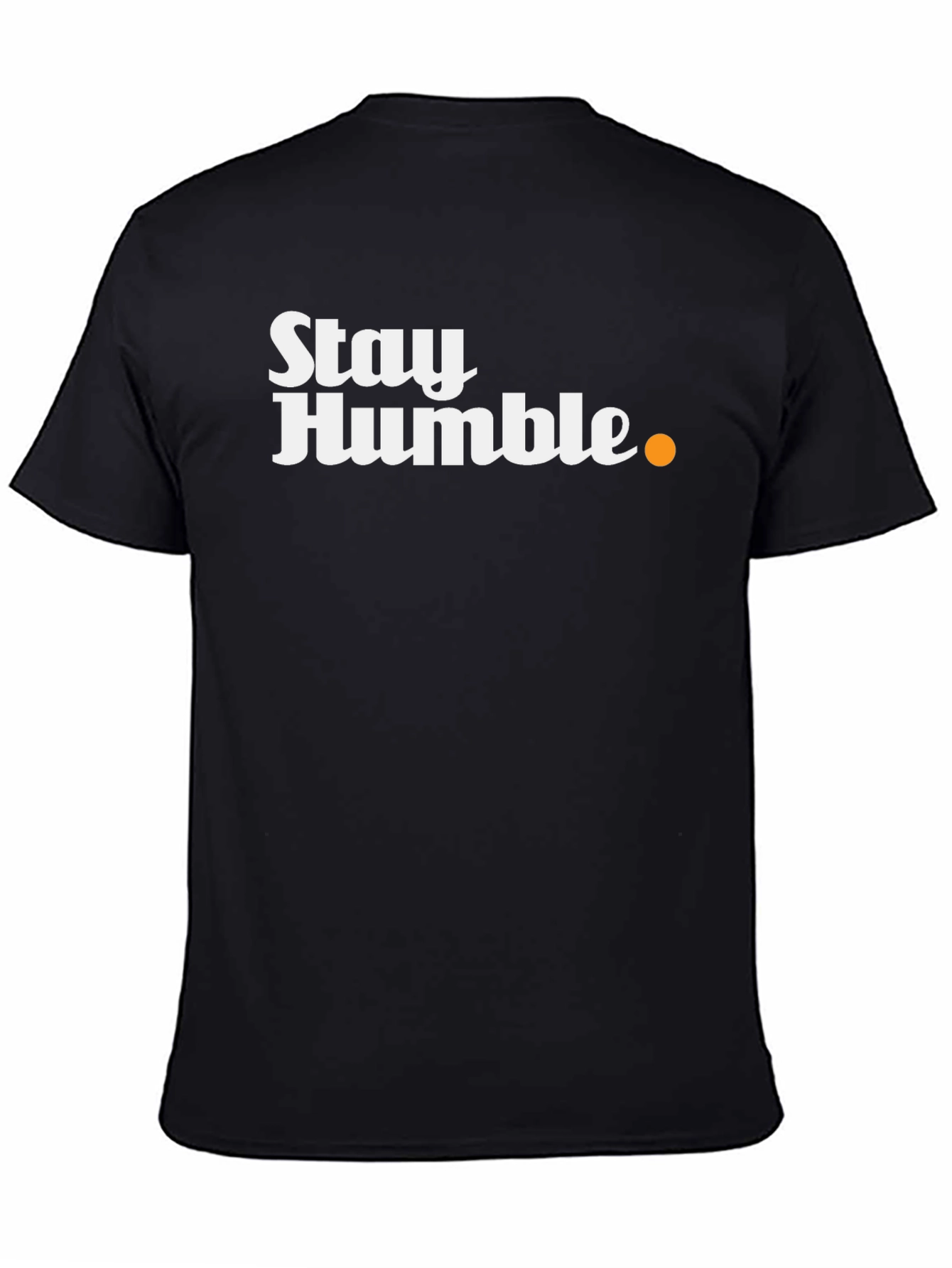 Stay Humble Black Graphic T-Shirt