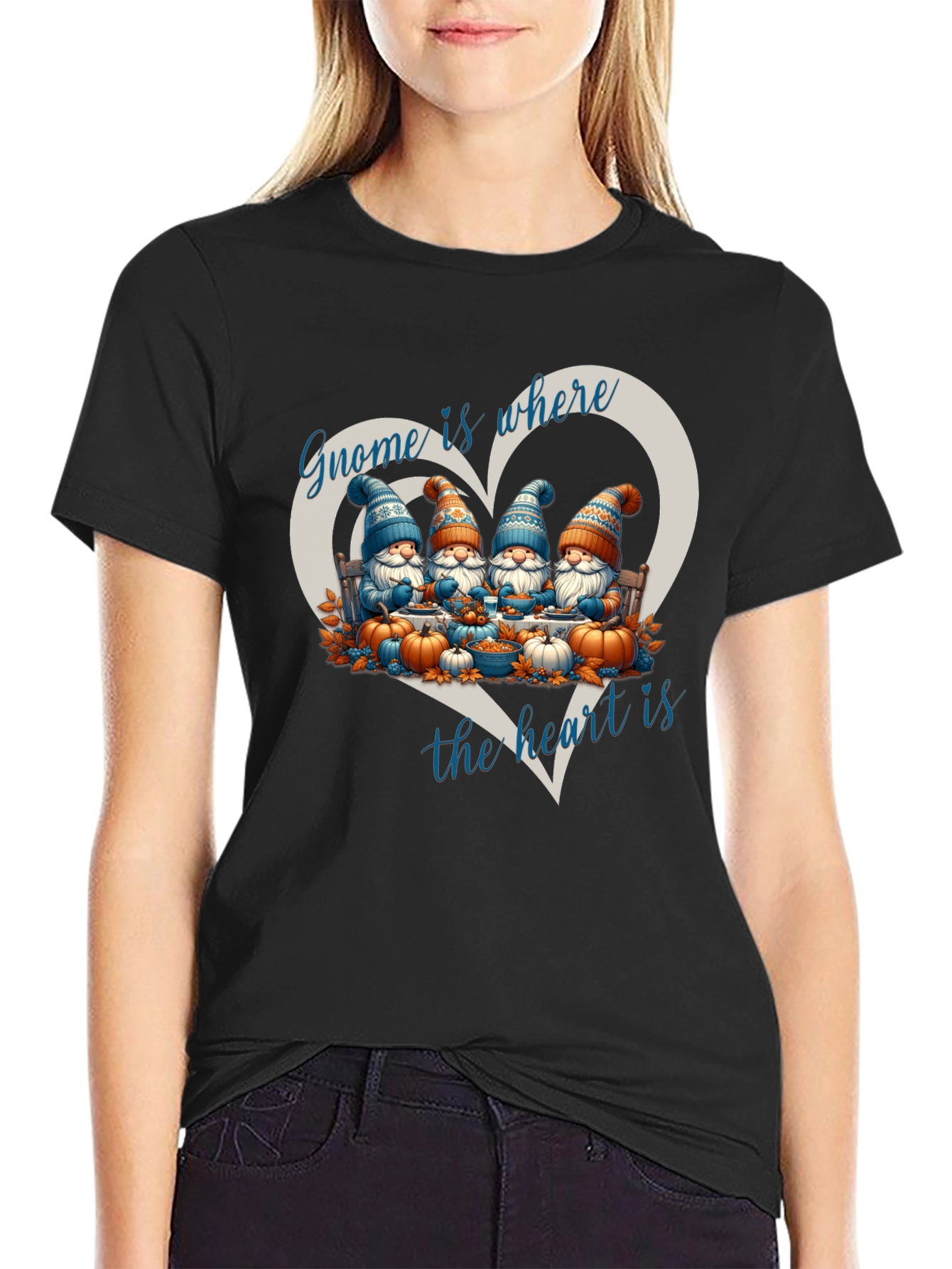 Gnome is Where the Heart is T-Shirt