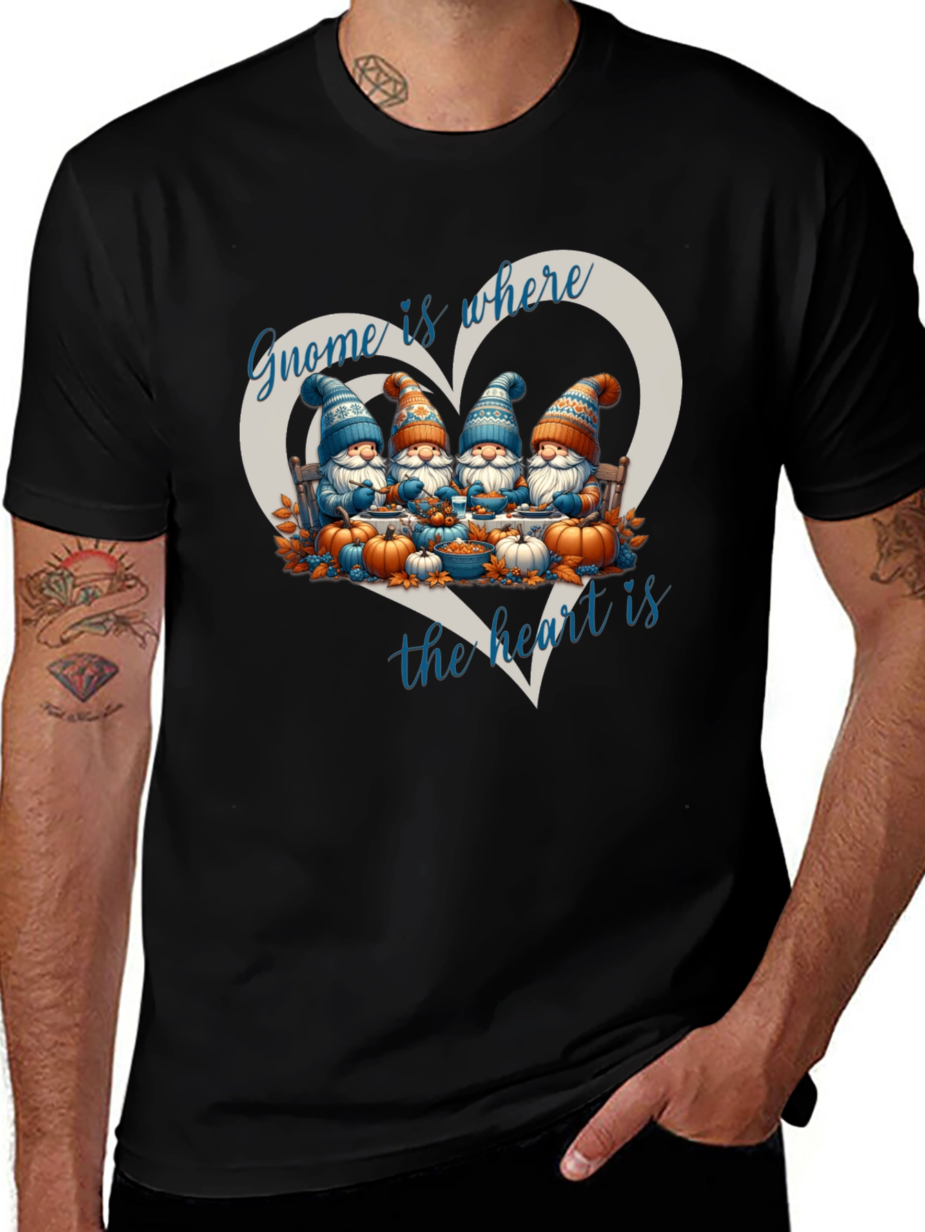 Gnome is Where the Heart is T-Shirt