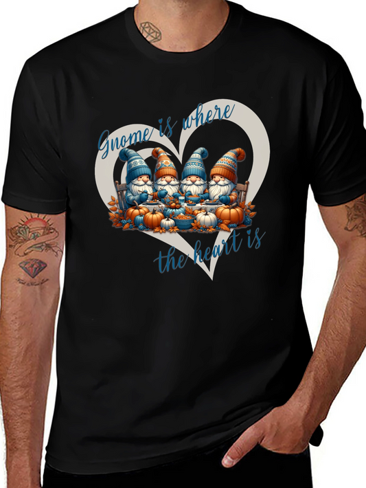 Gnome is Where the Heart is T-Shirt
