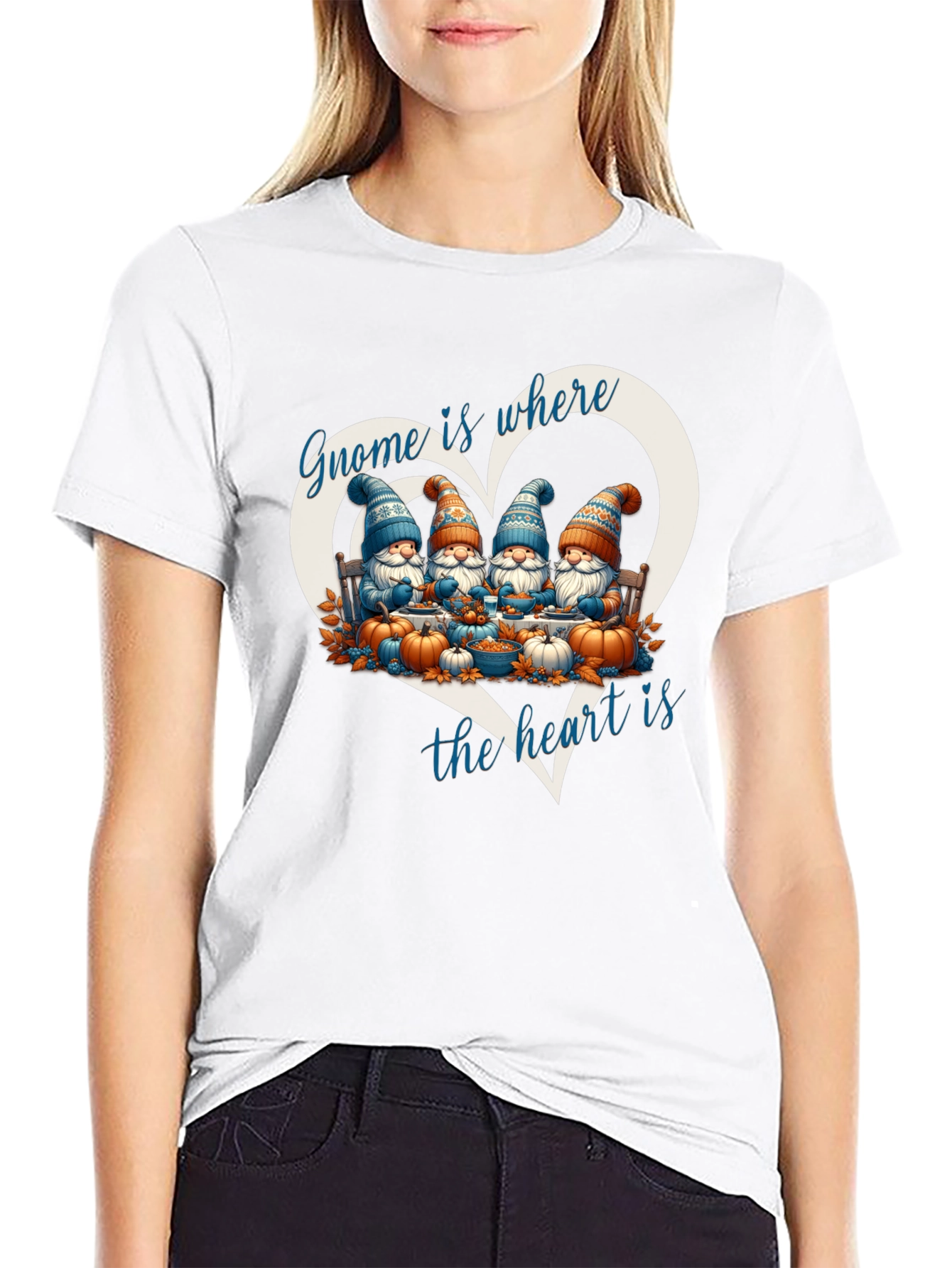 Gnome is Where the Heart is T-Shirt