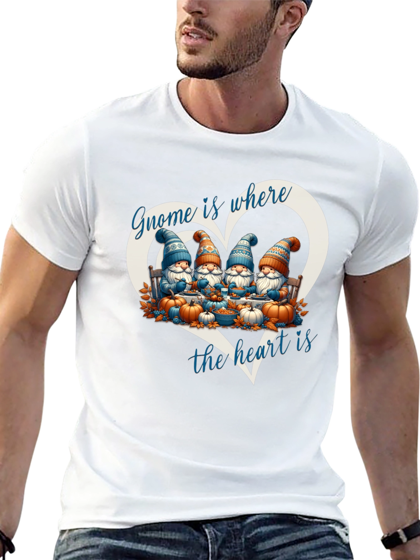 Gnome is Where the Heart is T-Shirt
