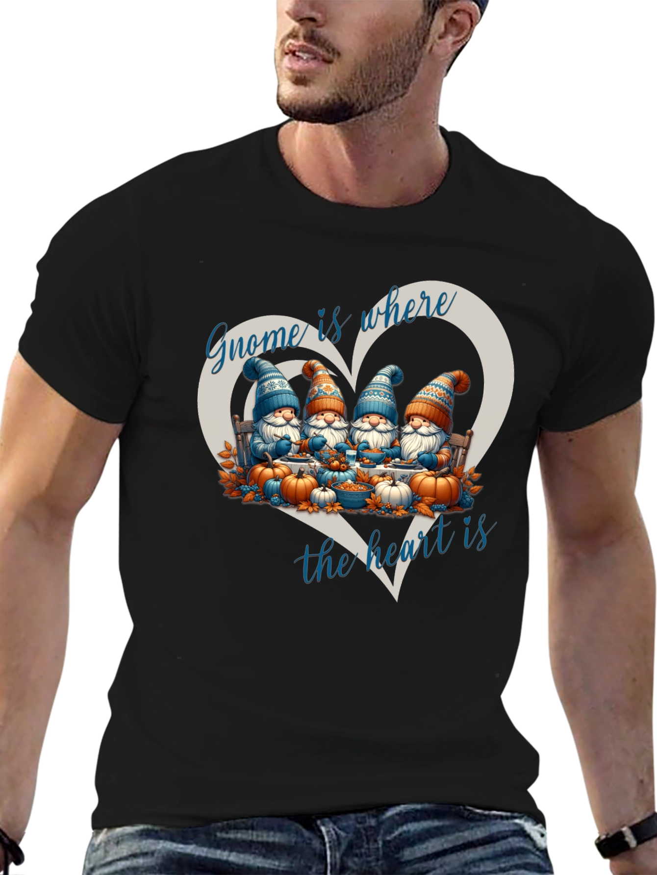 Gnome is Where the Heart is T-Shirt