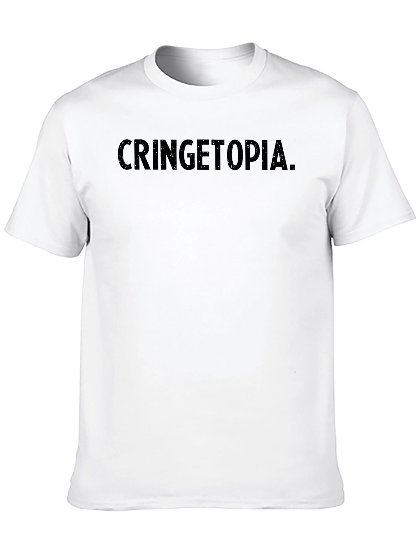 Cringetopia Black Tee Shirt