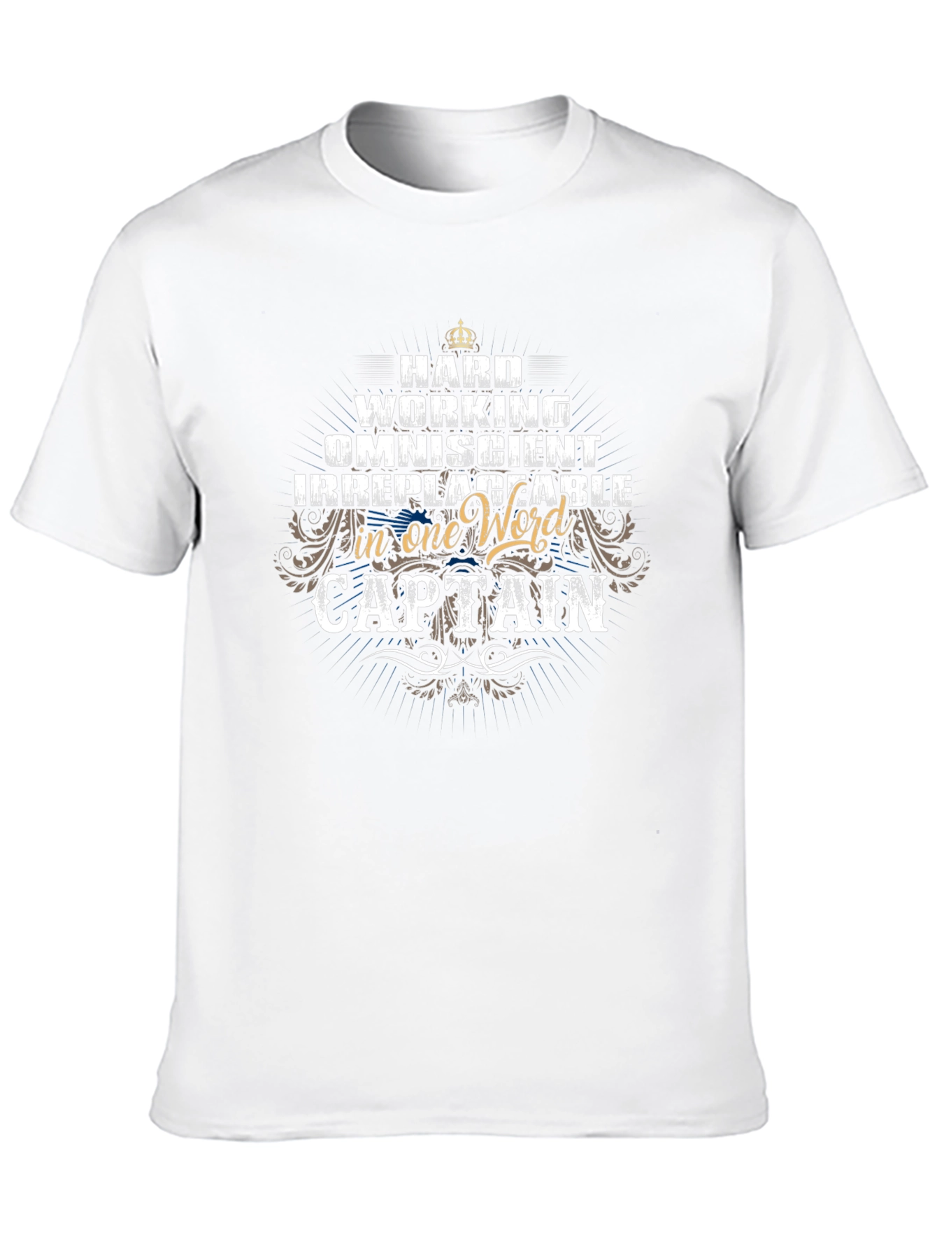 Hard Working Captain Graphic Tee